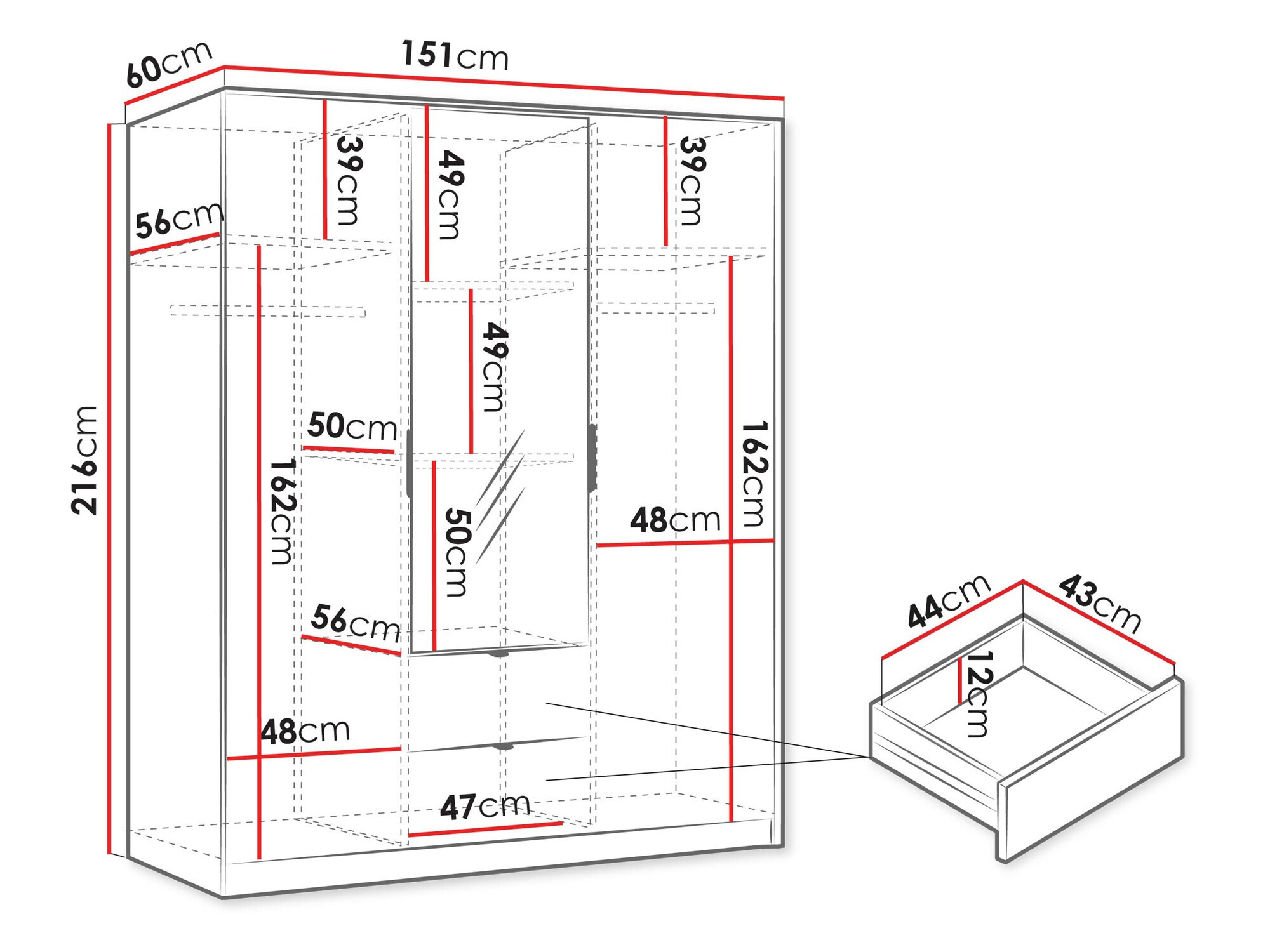 Гардероб Comfivo Papilio I