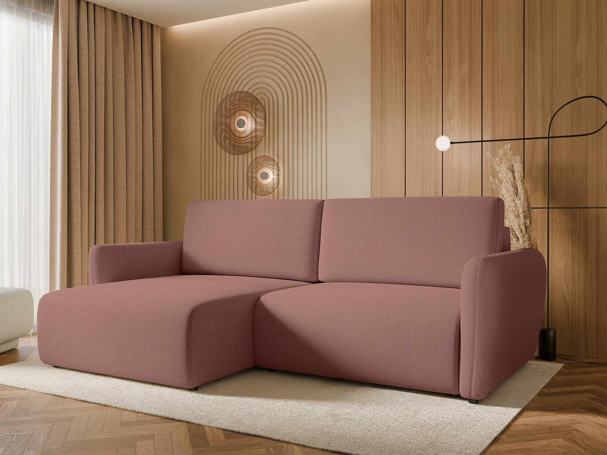 Ъглов диван Temple 131 (Cruz 63)