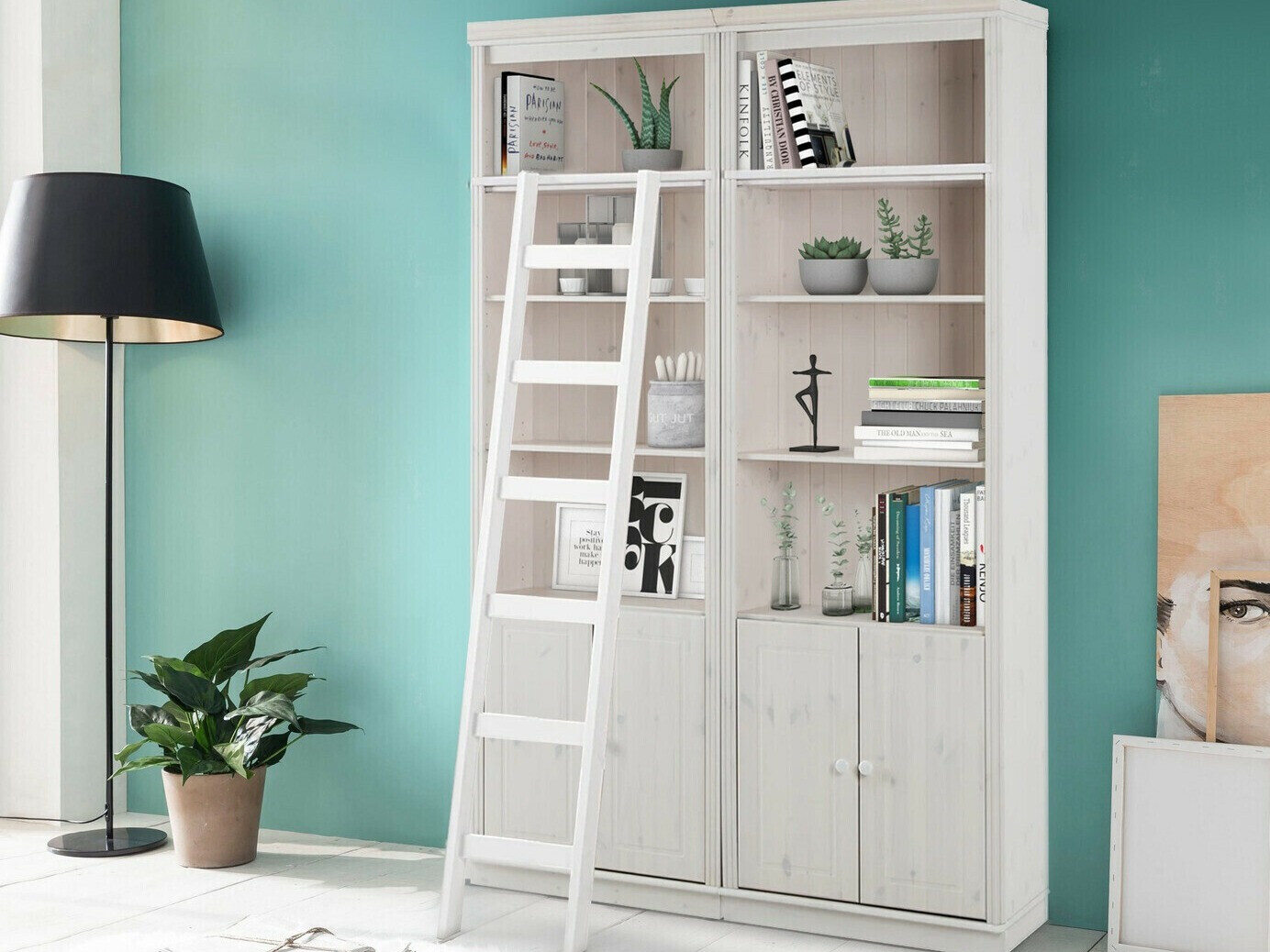 Комплект етажерки Saltoro 118 (Бял)