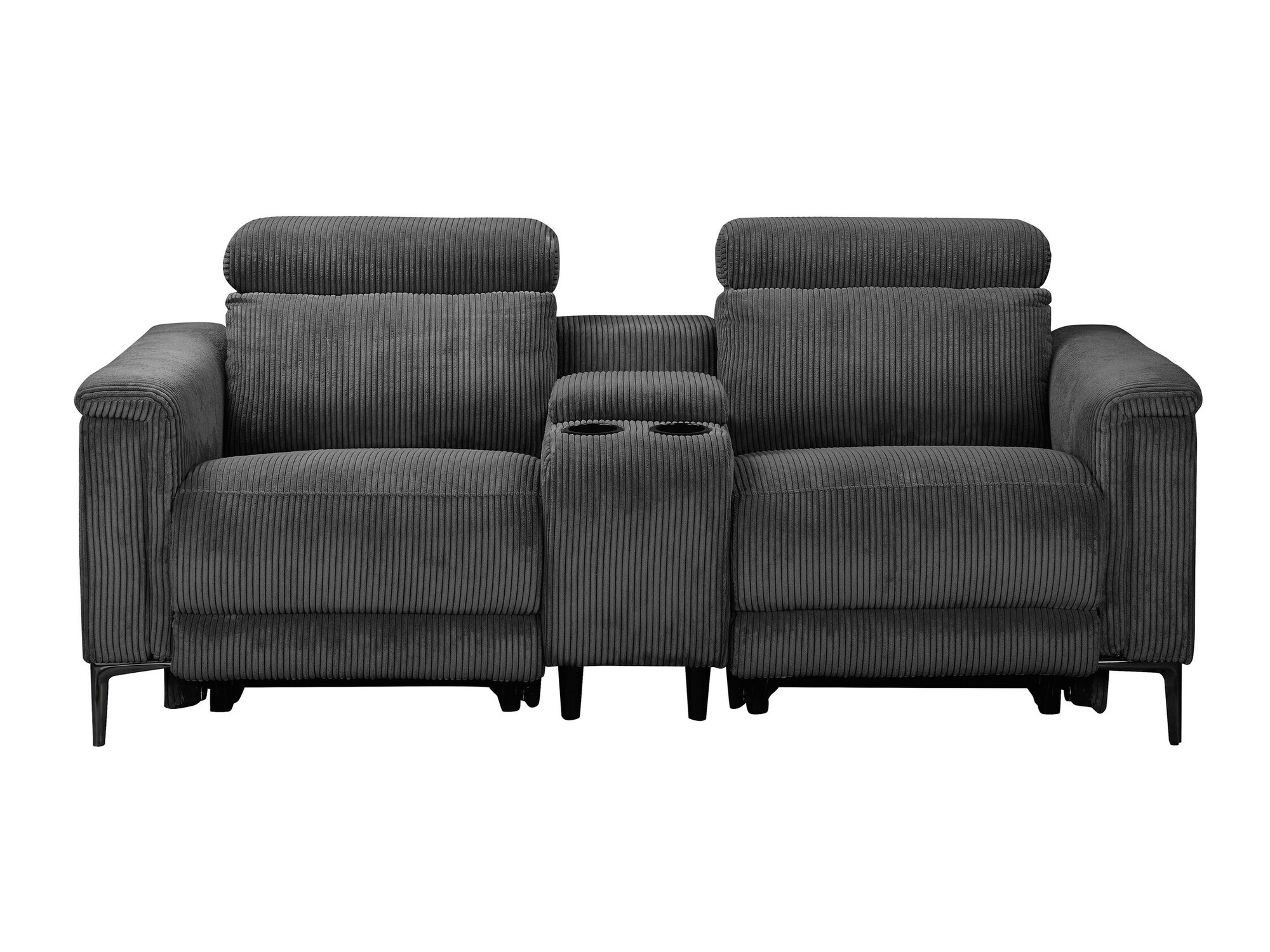 Диван реклайнър Denton 1468 (Антрацит)