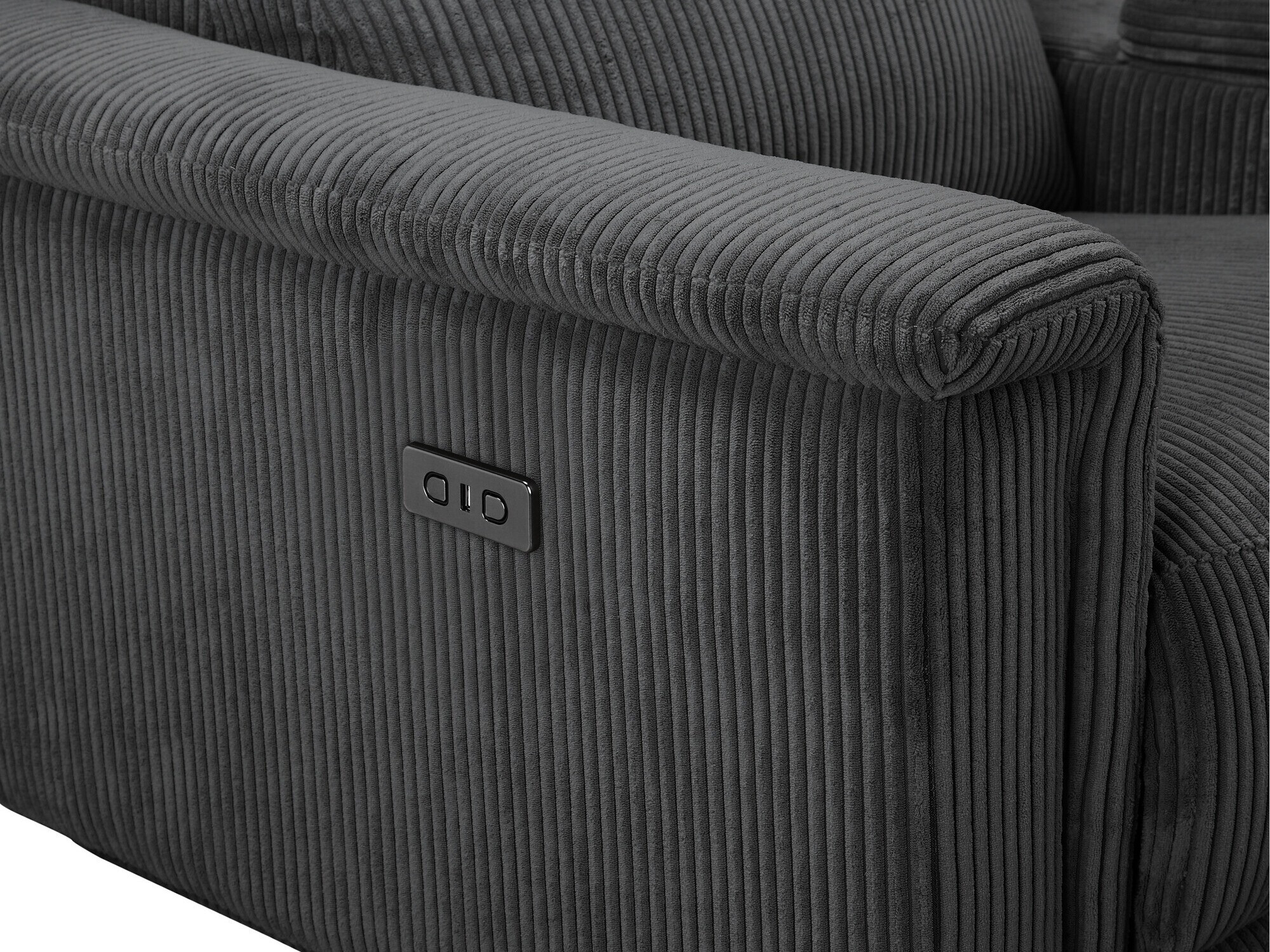 Диван реклайнър Denton 1468 (Антрацит)