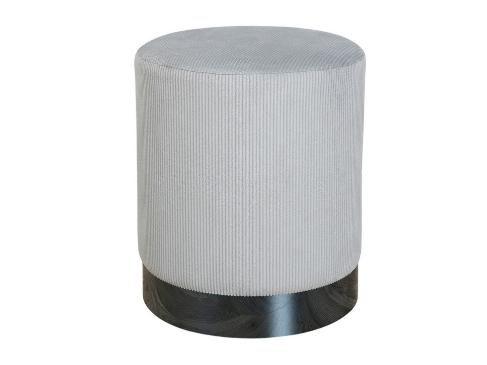 Табуретка Dallas 2936 (Светло сив + Черен гланц)