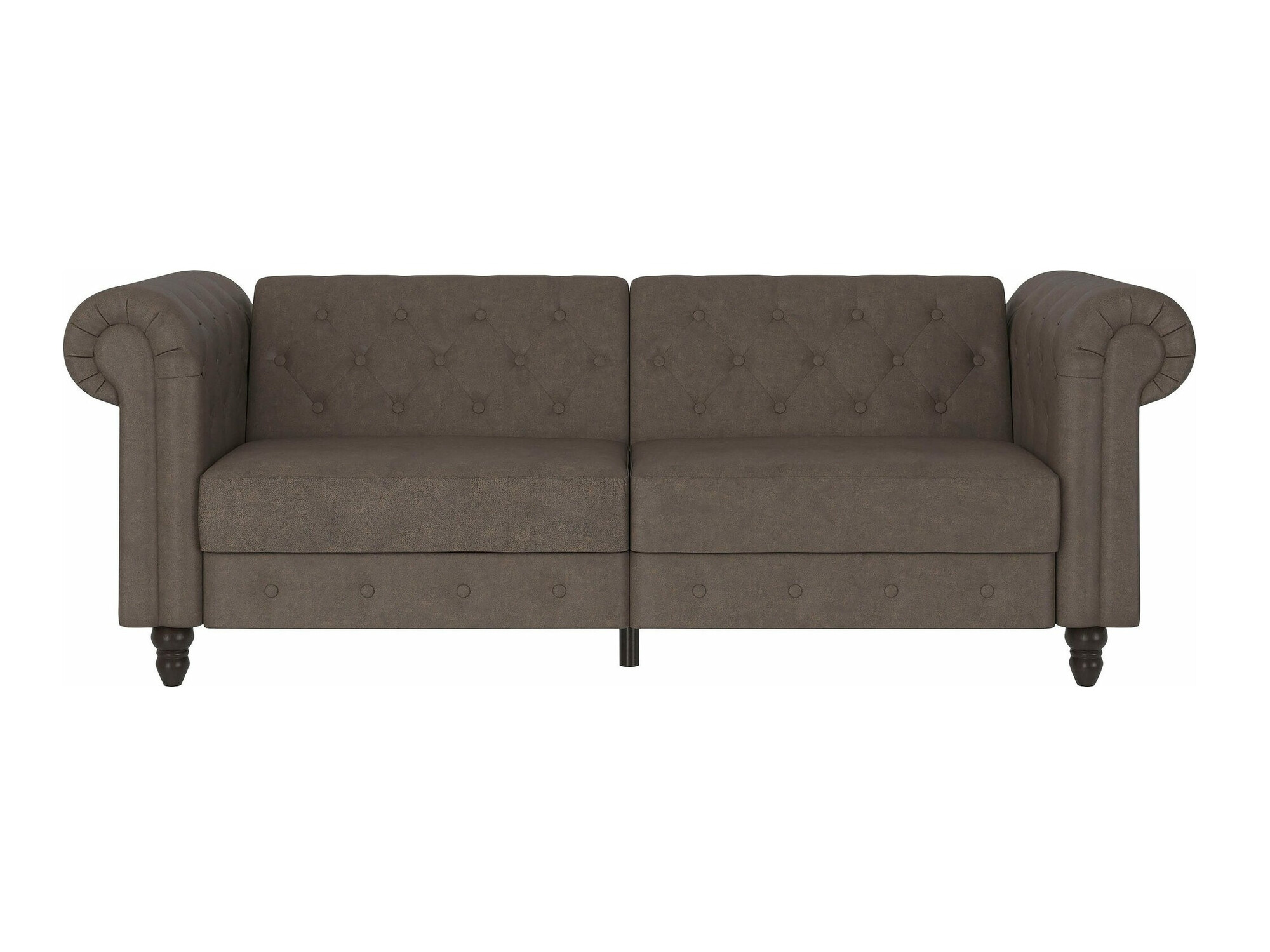 Chesterfield диван Tulsa 217 (Тъмнокафяв)