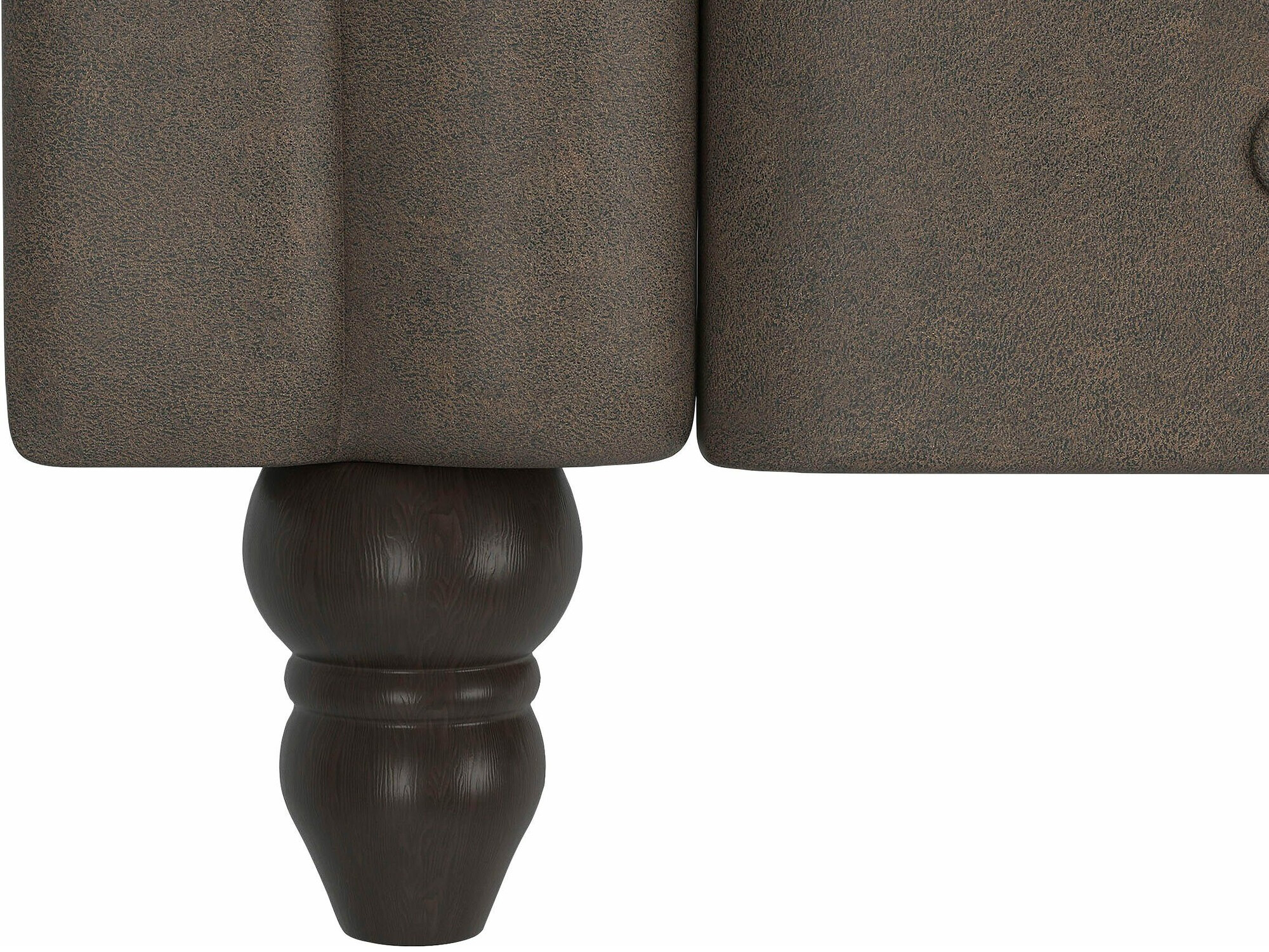 Chesterfield диван Tulsa 217 (Тъмнокафяв)