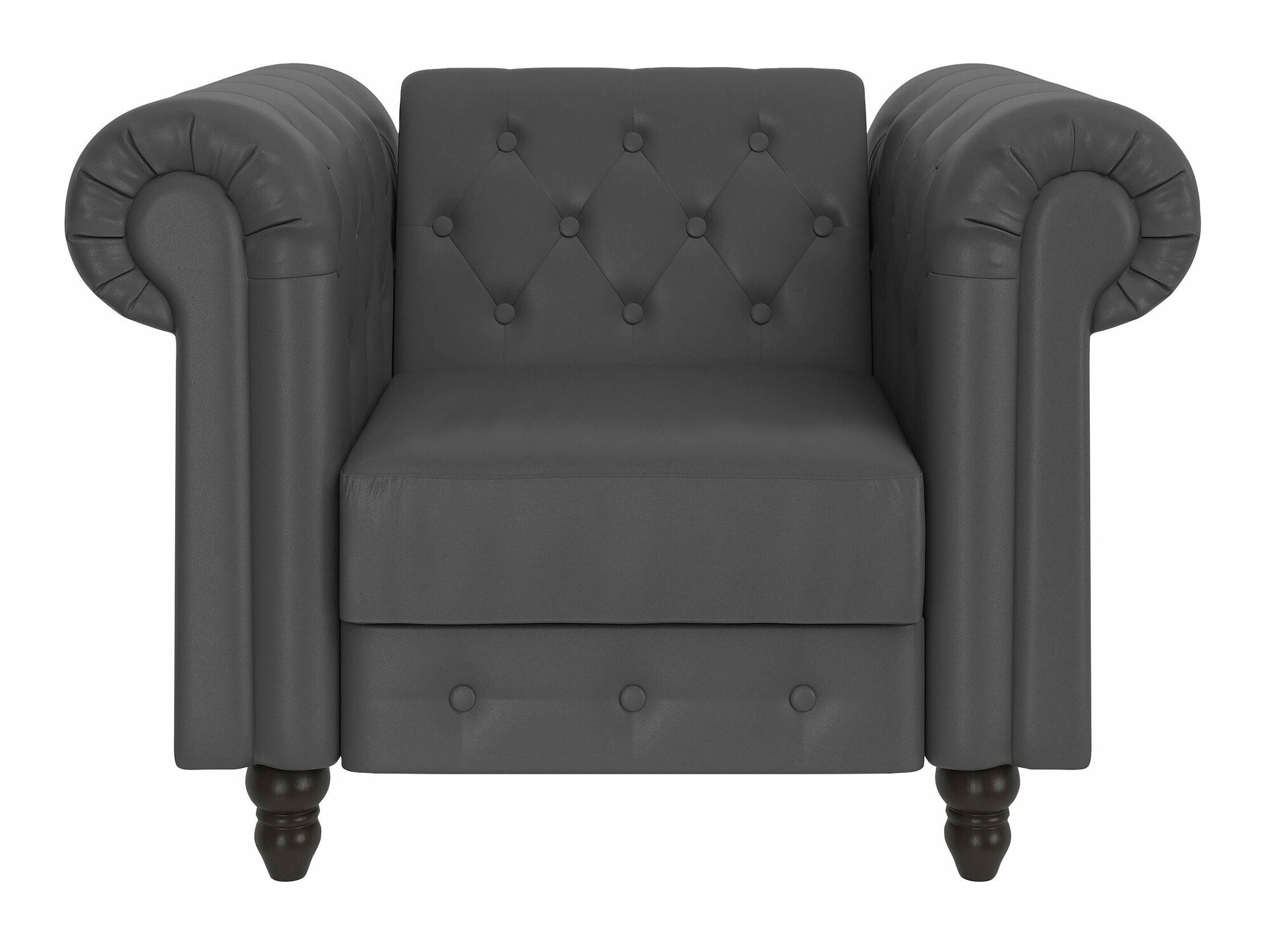 Chesterfield фотьойл Tulsa 630 (Тъмно сив)