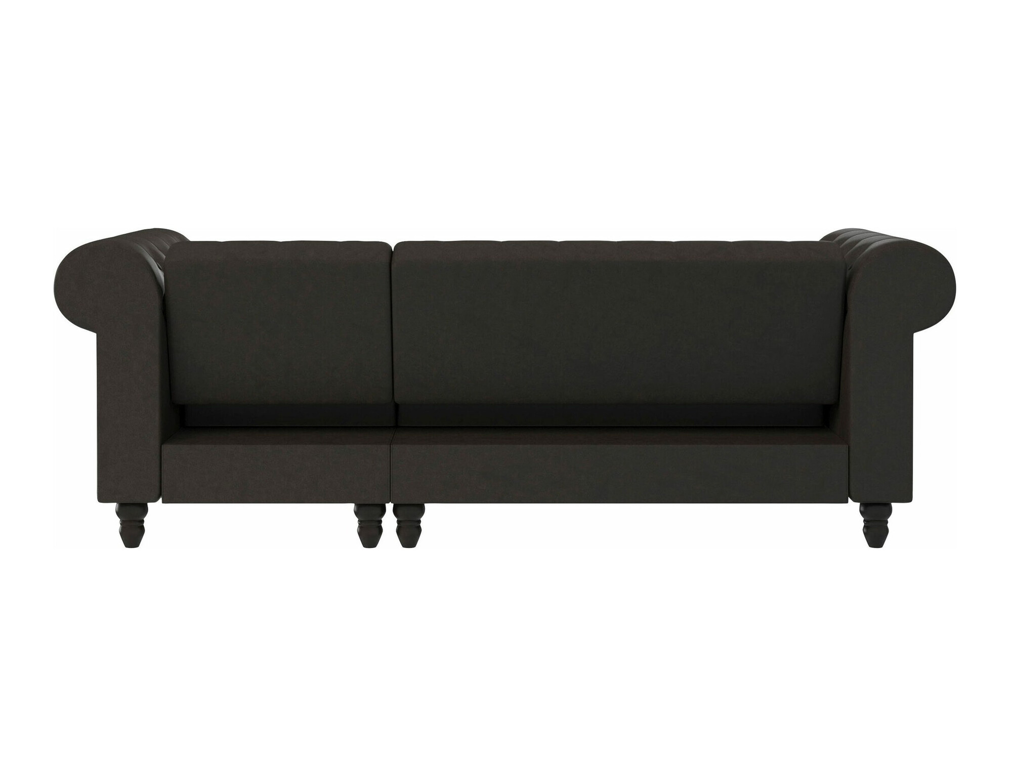 Chesterfield ъглов диван Tulsa 622 (Dakr кафяв)