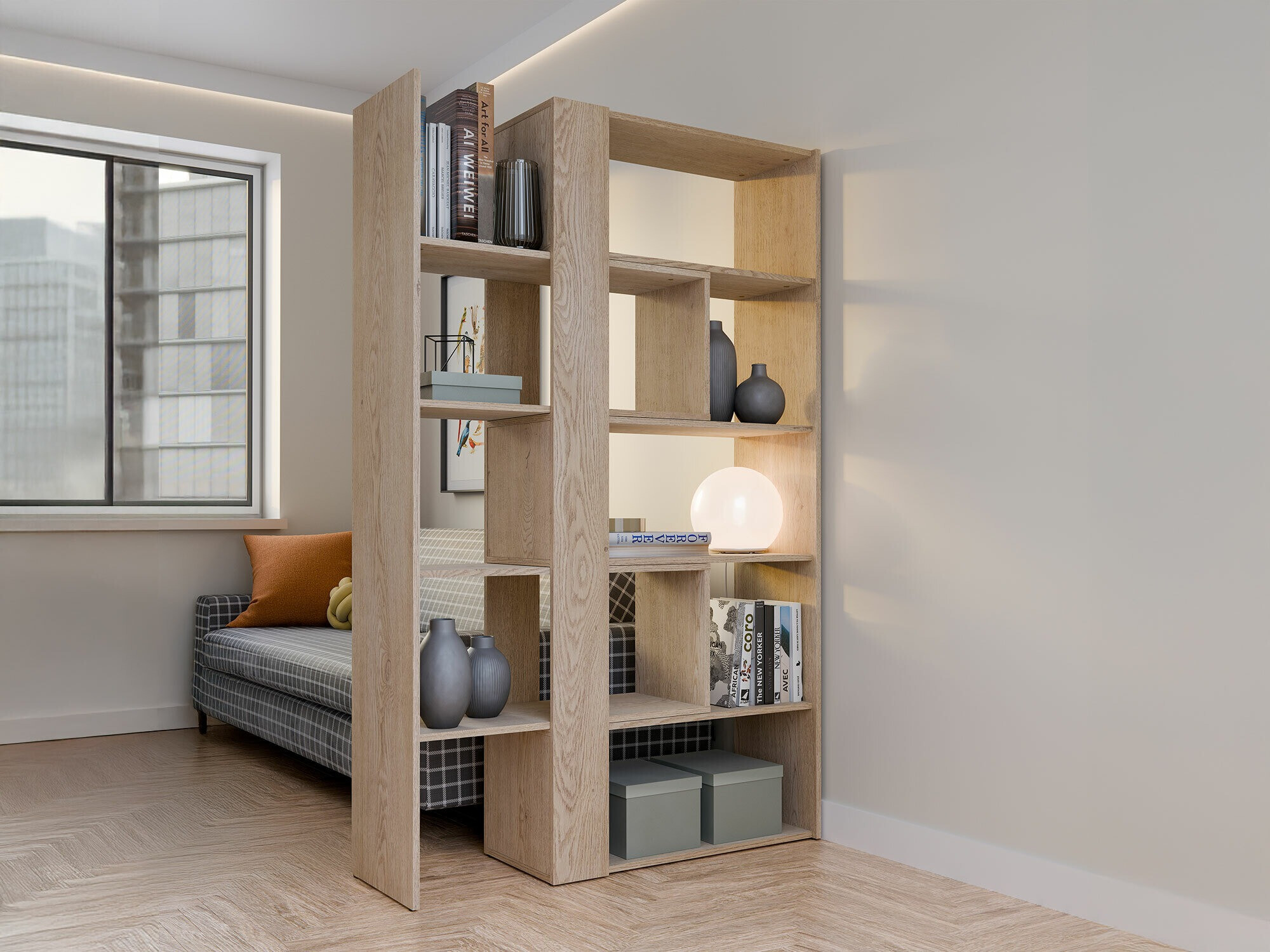 Етажерка Ontario 145 (Дъб)