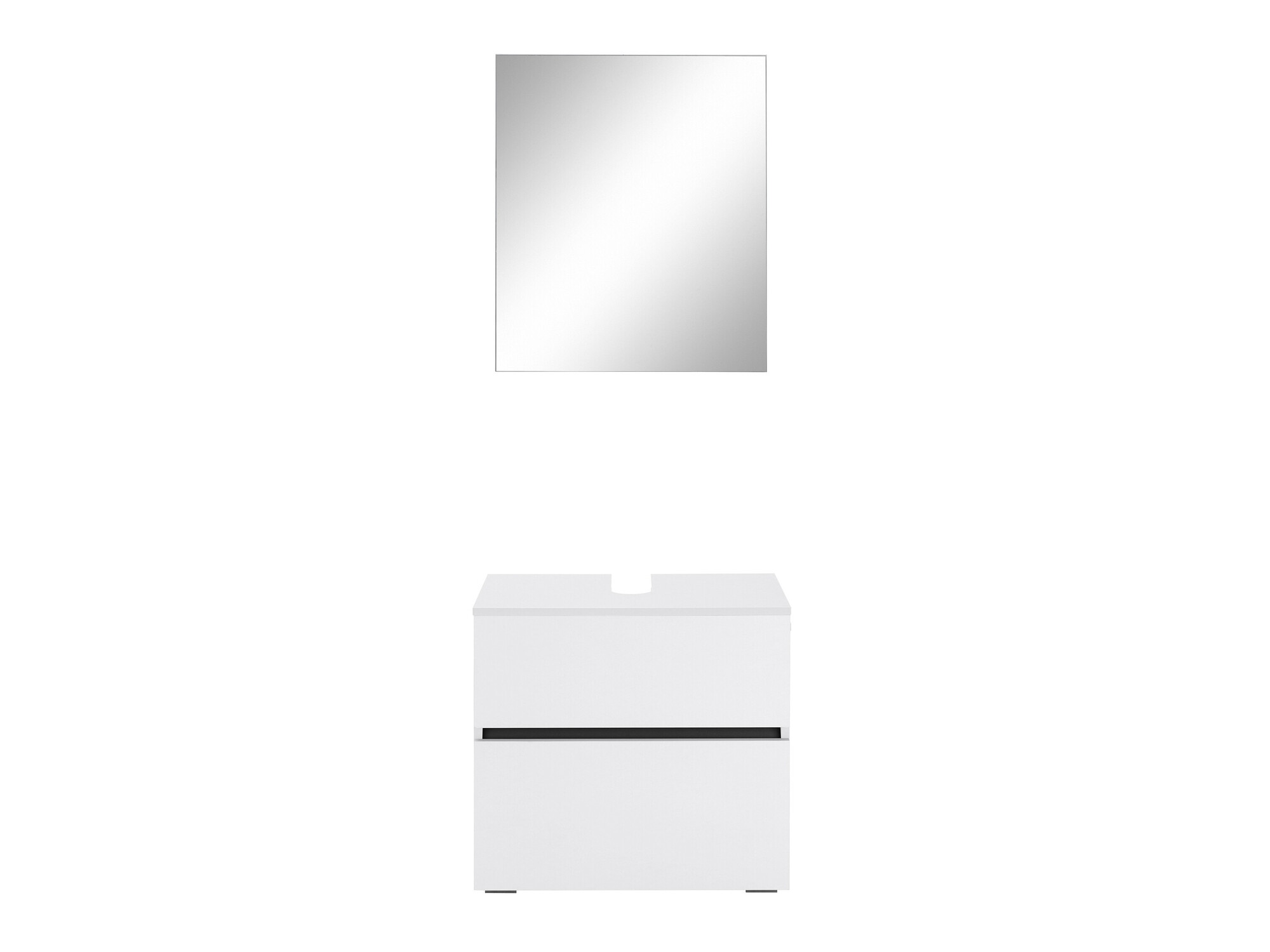 Комплект за баня Soncamu 117 (Бял)