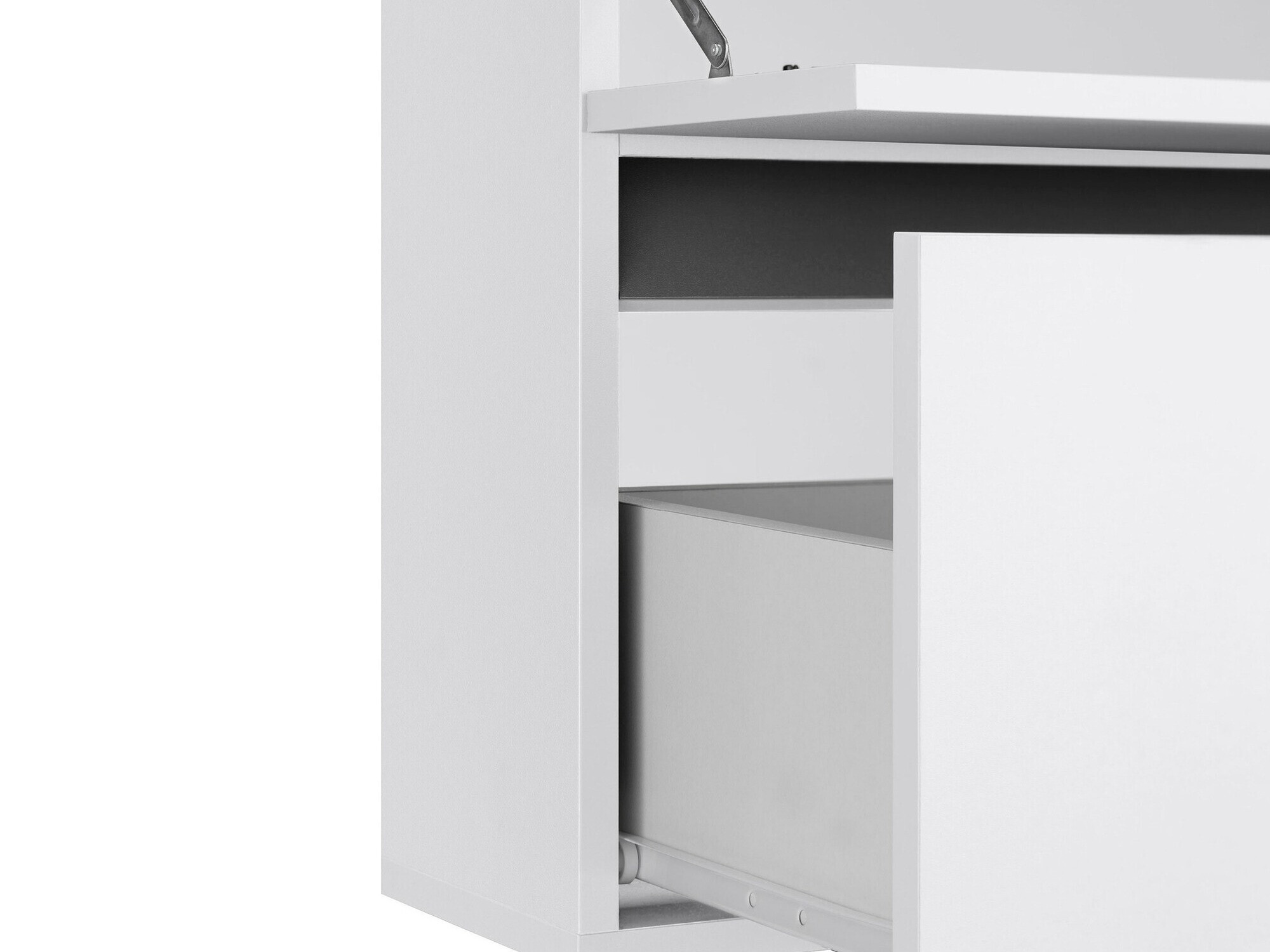 Комплект за баня Soncamu 117 (Бял)