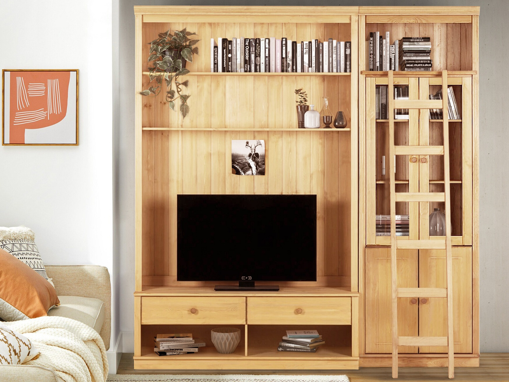 Комплект за хол Saltoro 125 (Светлокафяво)