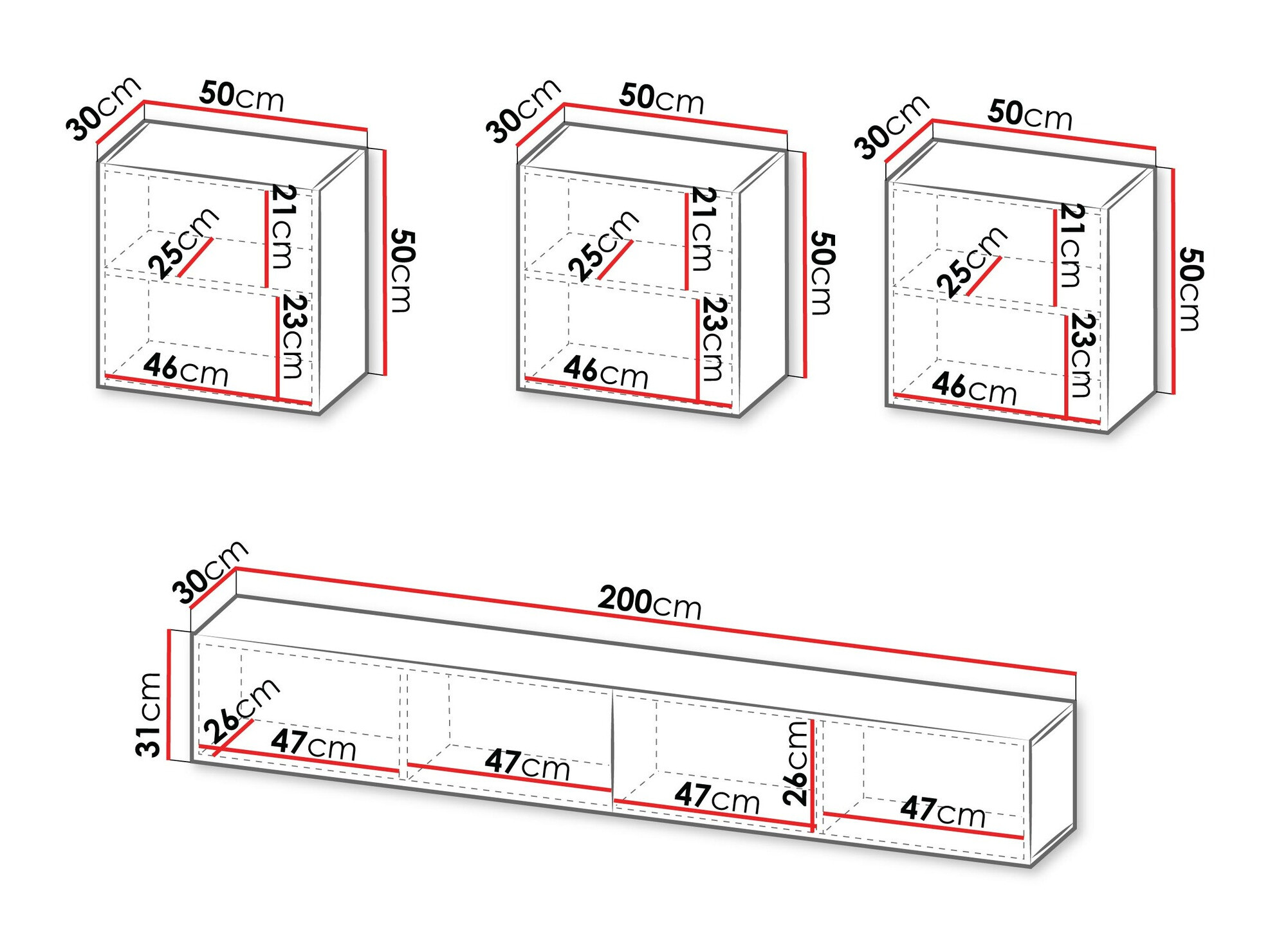 Комплект за хол Species IV (Черен)