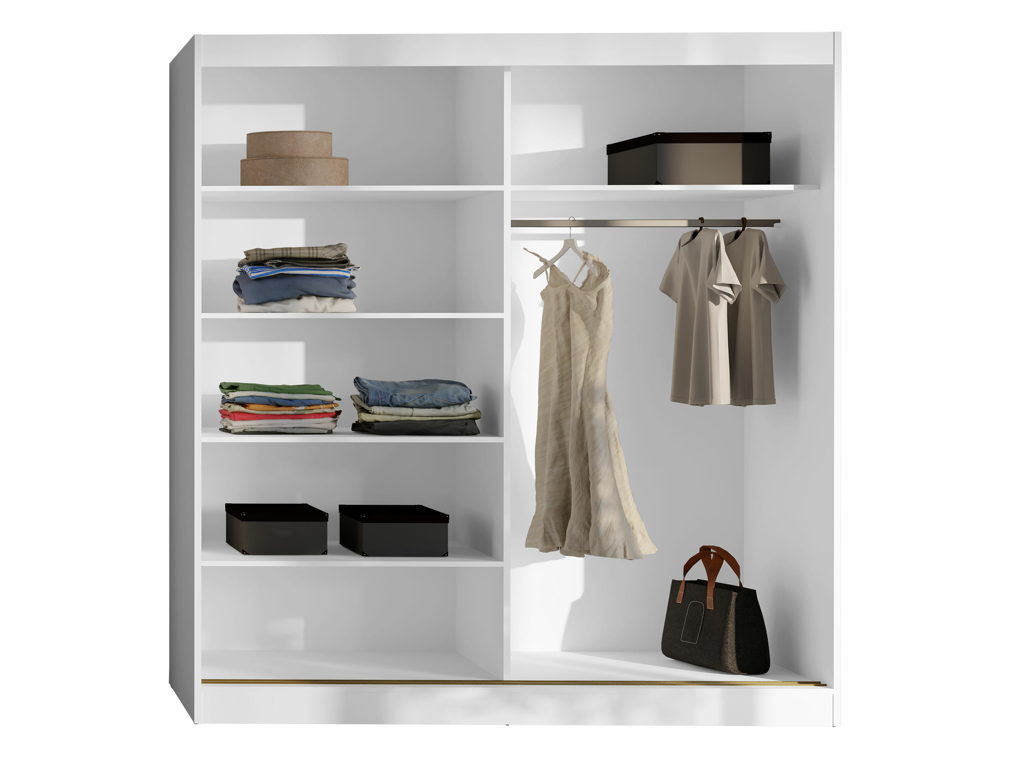 Гардероб Toledo 133 (Бял)