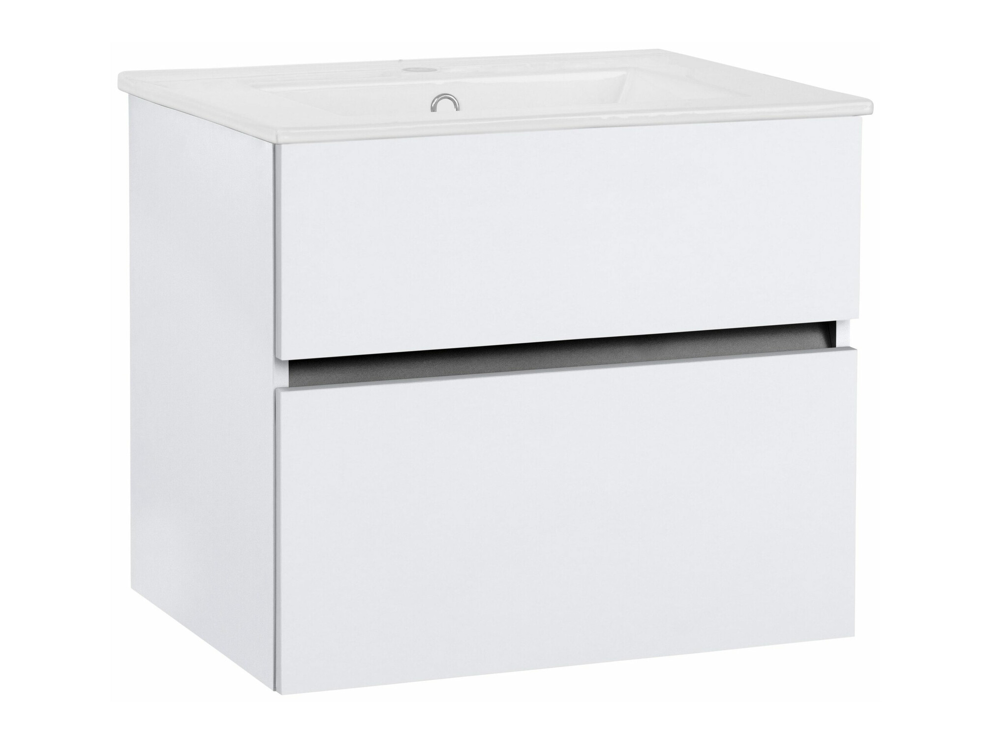 Окачен шкаф за мивка Denton 1478 (Бял)
