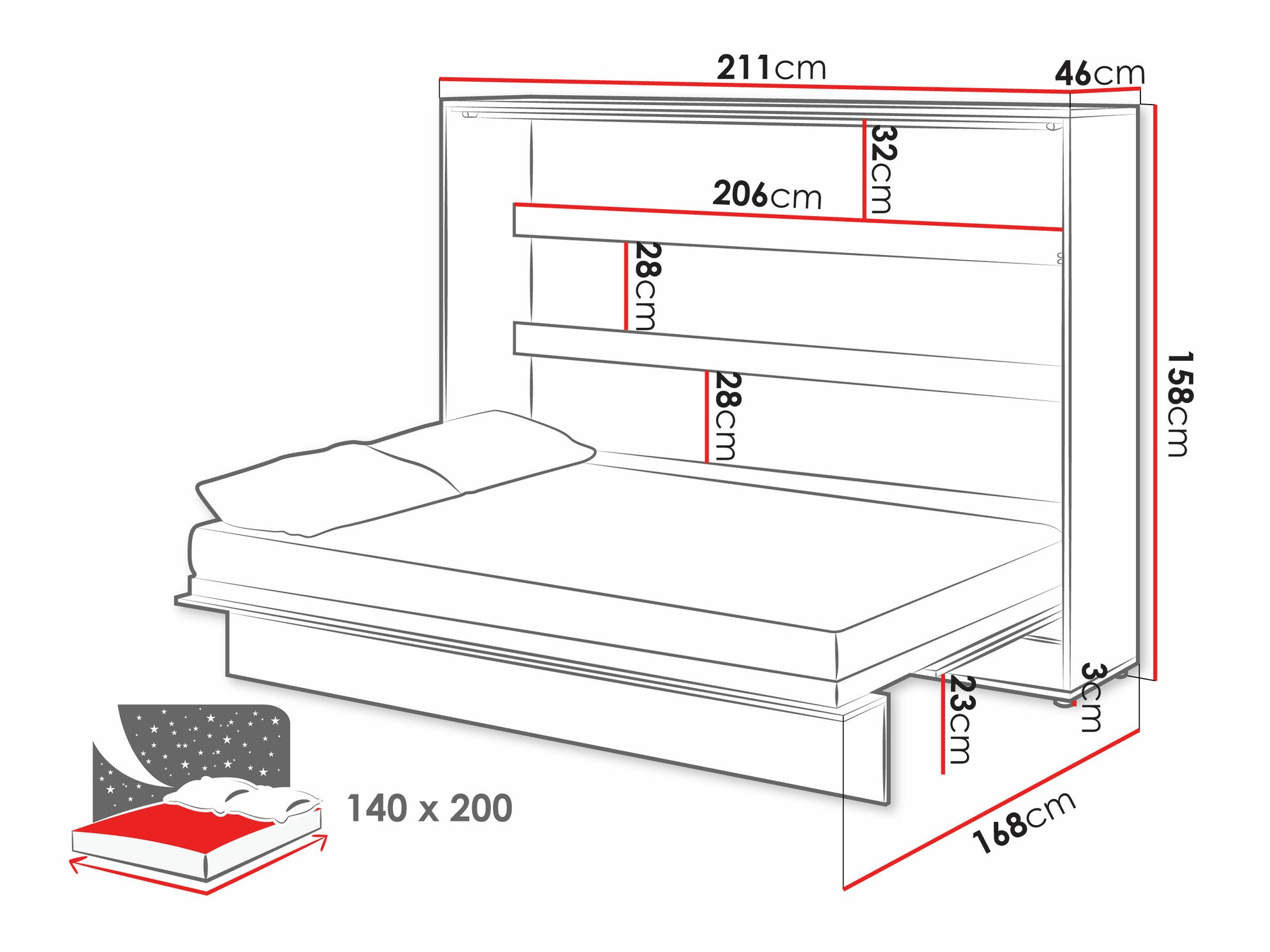 Мебелен комплект Concept Pro Lenart Levfere 143
