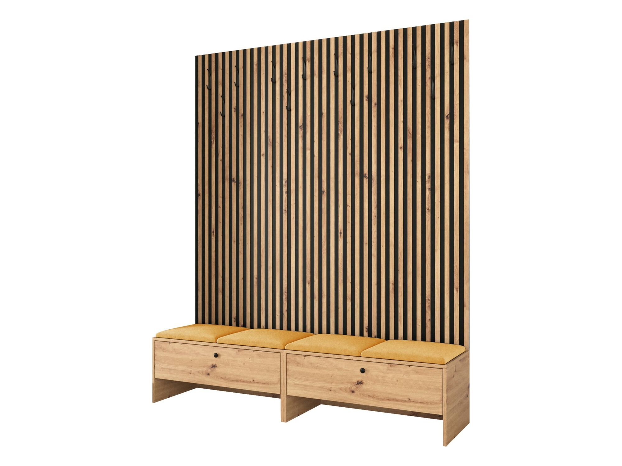 Комплект за антре Donio V (Artisan дъб + Manila 32)