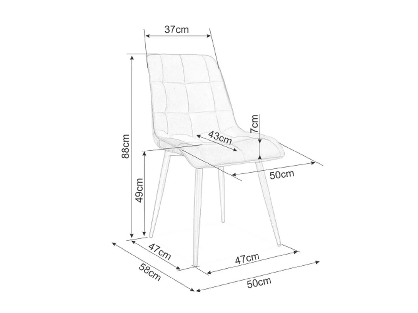 Стол Detroit 751 (Бежов)