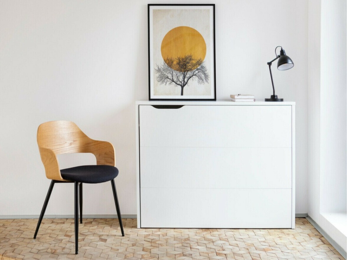 Ъглово офис бюро Concept Pro Lenart Levfere 101 (Бял)