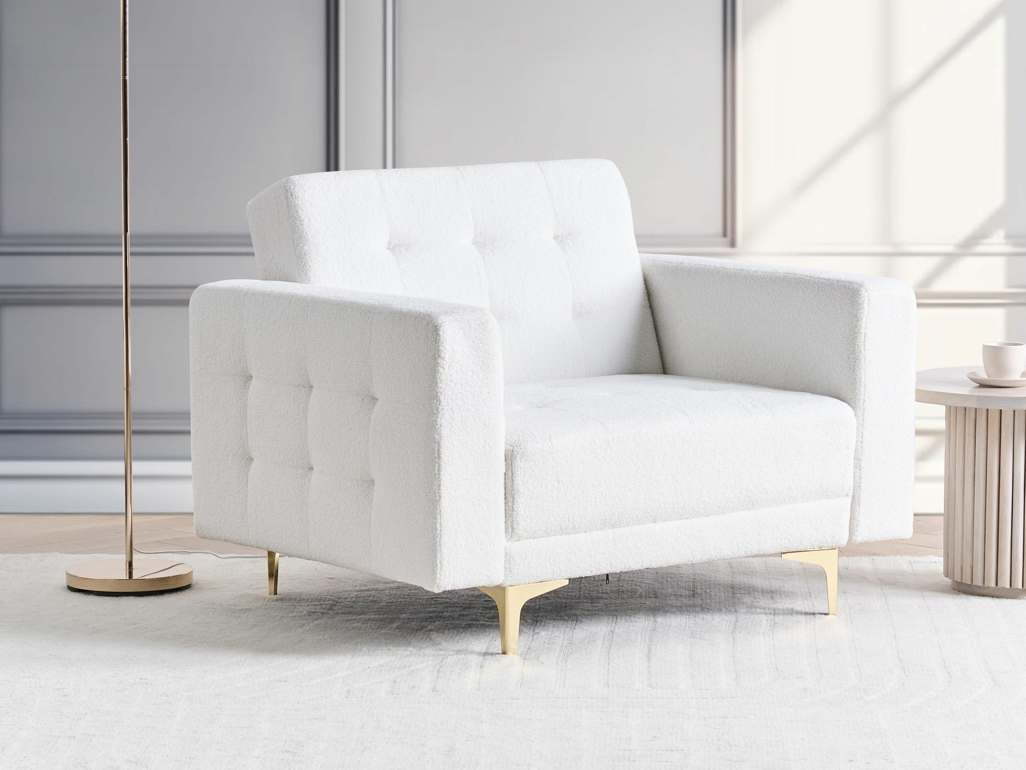 Фотьойл Felvena 107 (Бял)