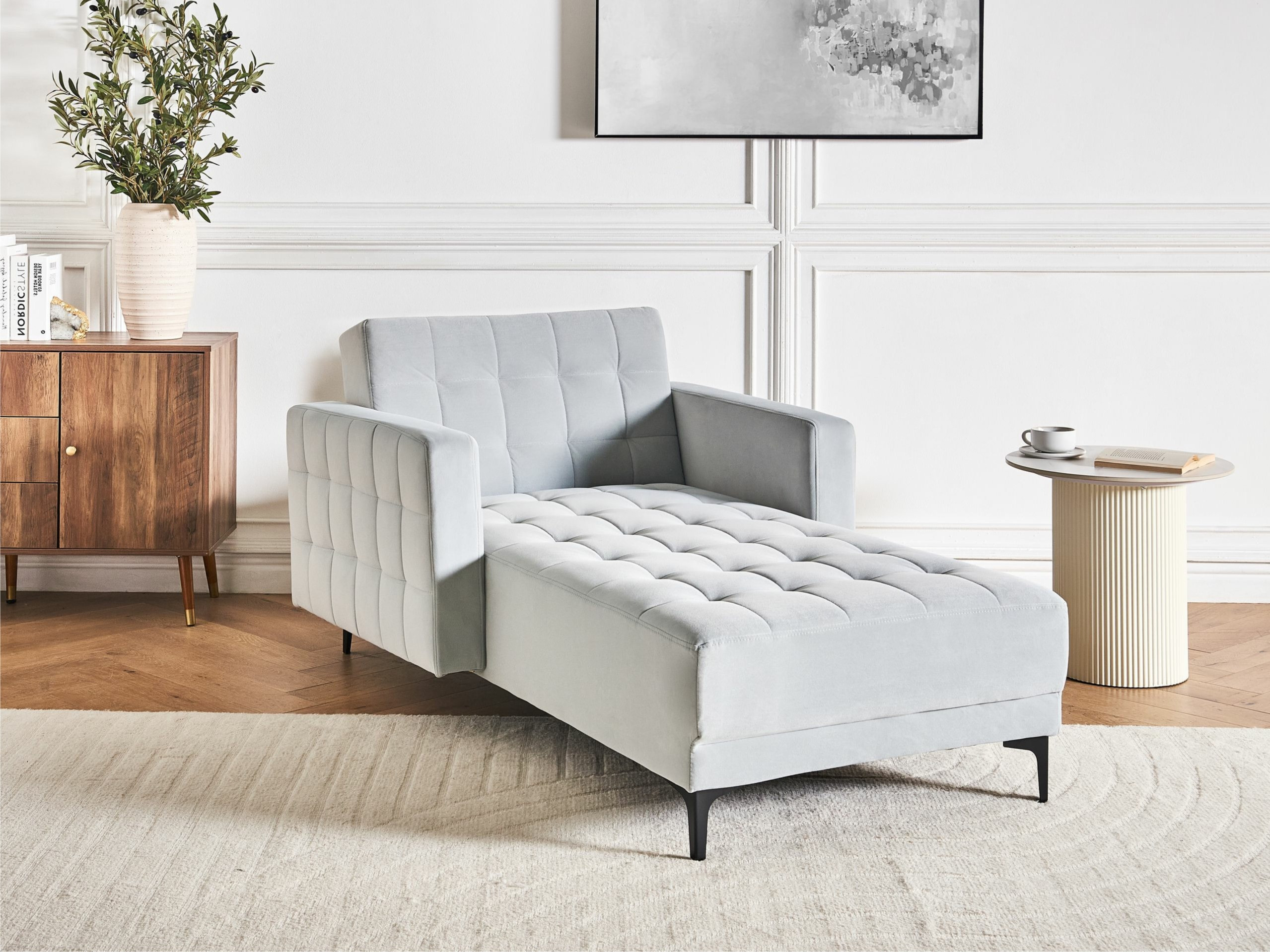 Кушетка Felvena 122 (Светло сив)