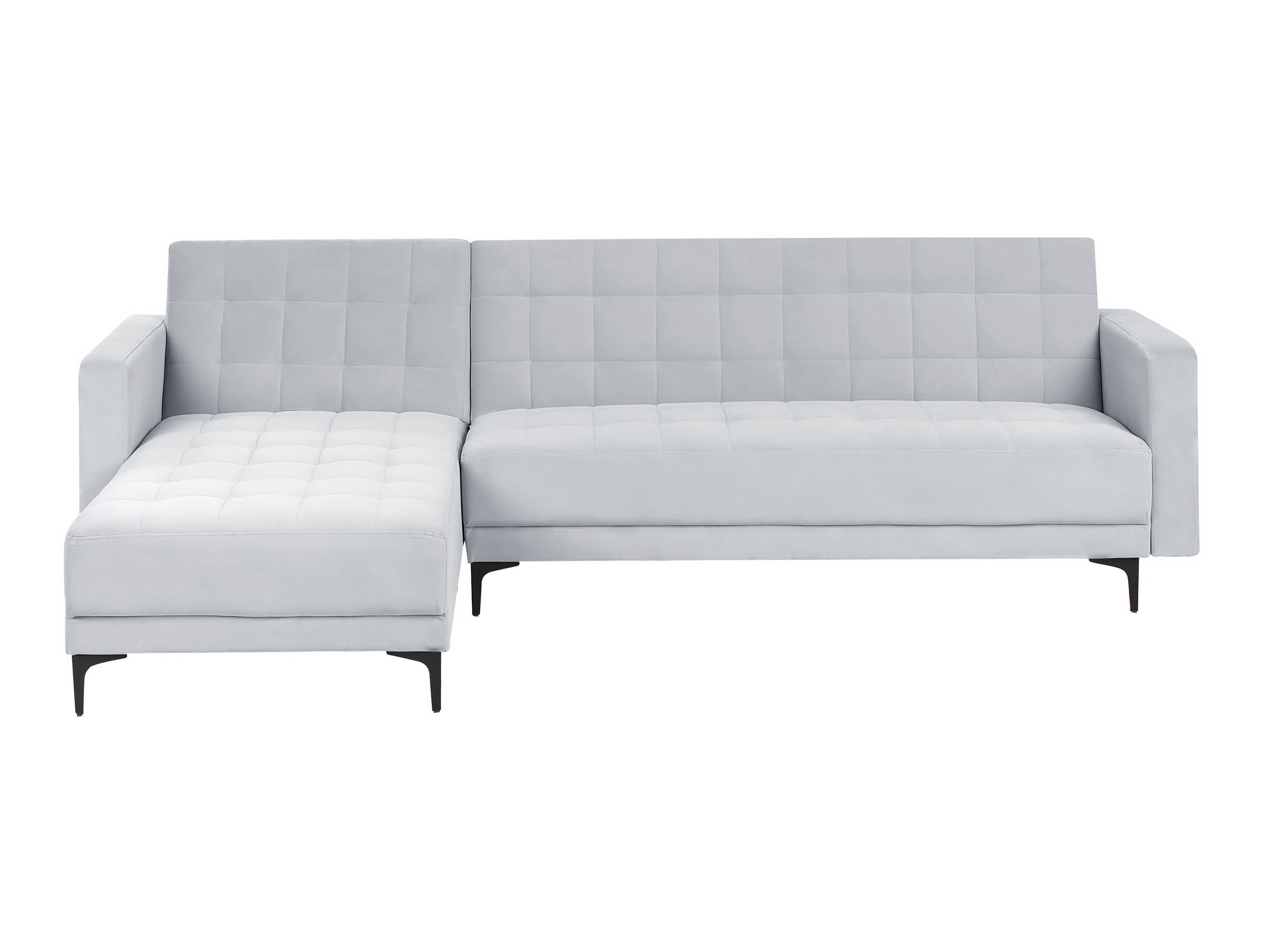 Ъглов диван Felvena 124 (Светло сив)