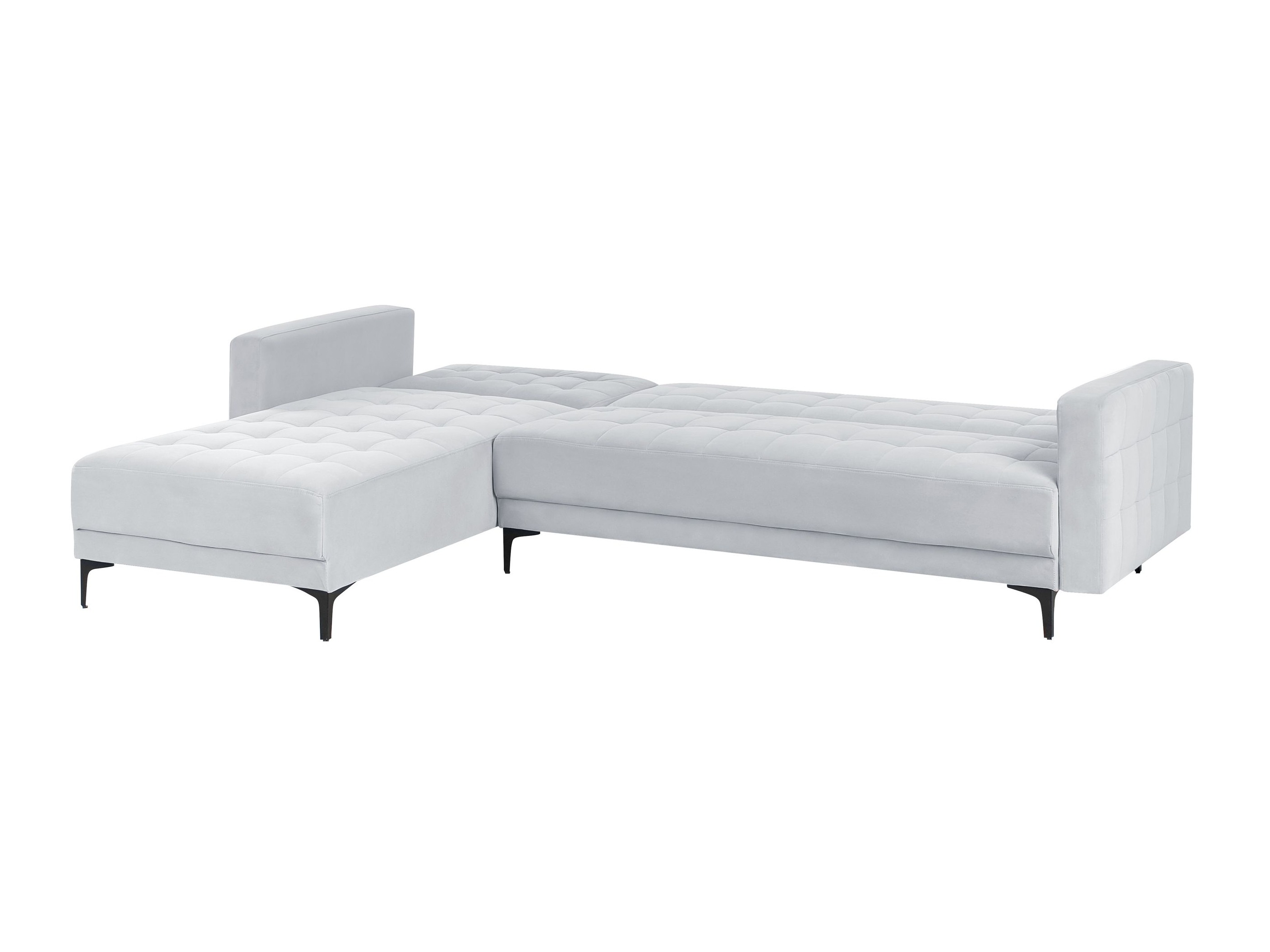 Ъглов диван Felvena 124 (Светло сив)