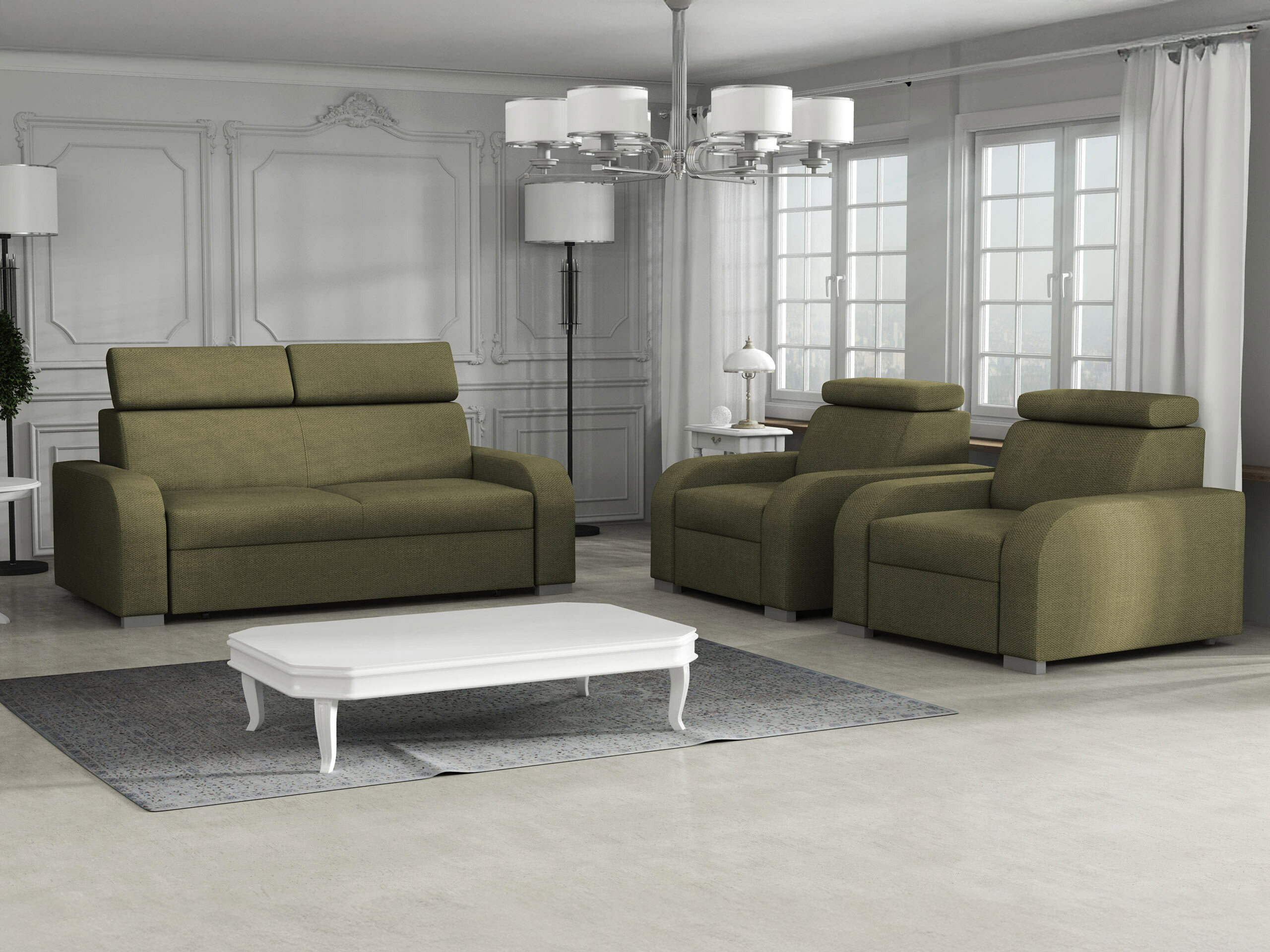 Комплект мека мебел Ovos (Crown 11)