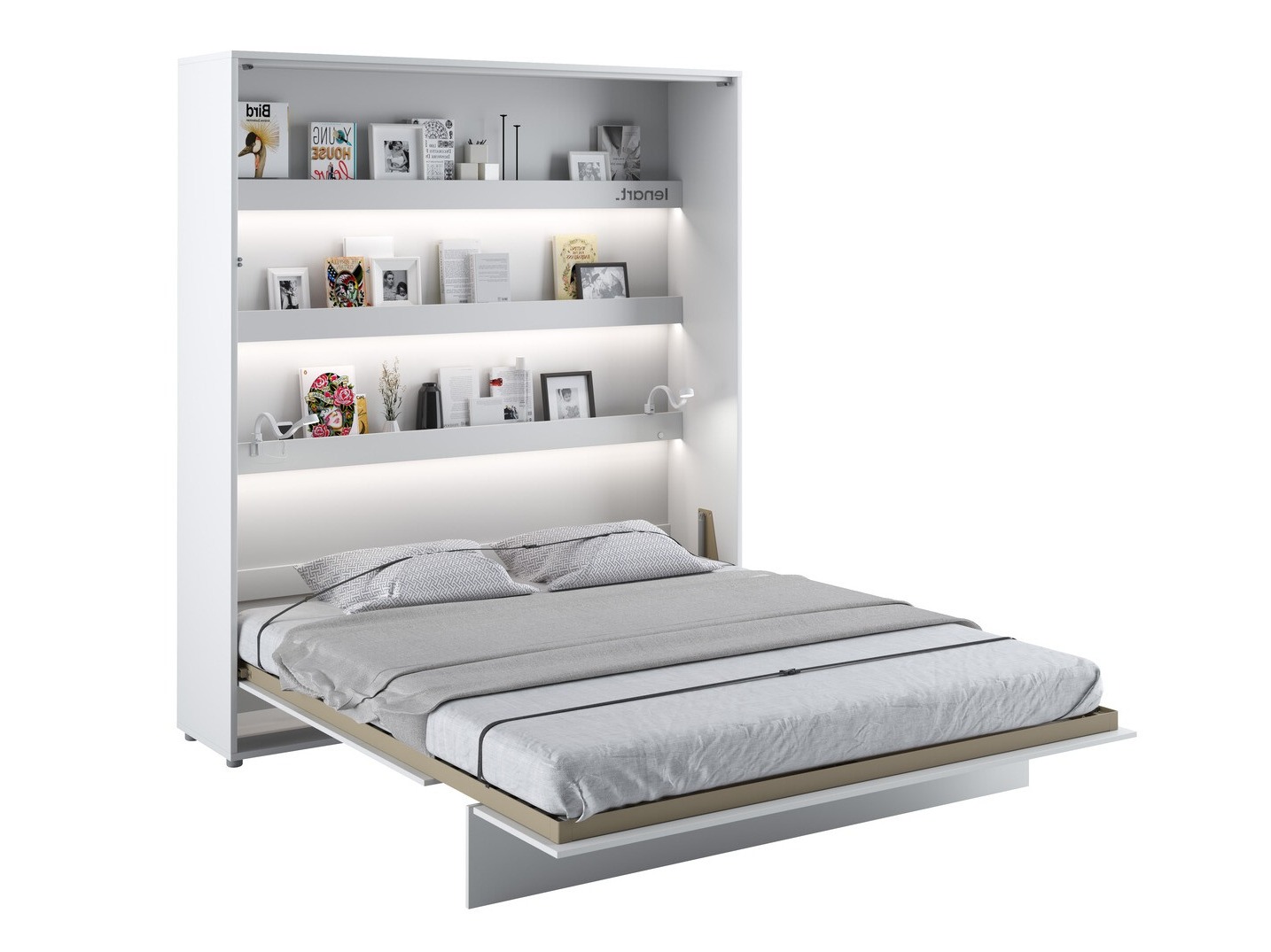 Падащо легло Concept Pro Lenart Levfere 102 (Бял)