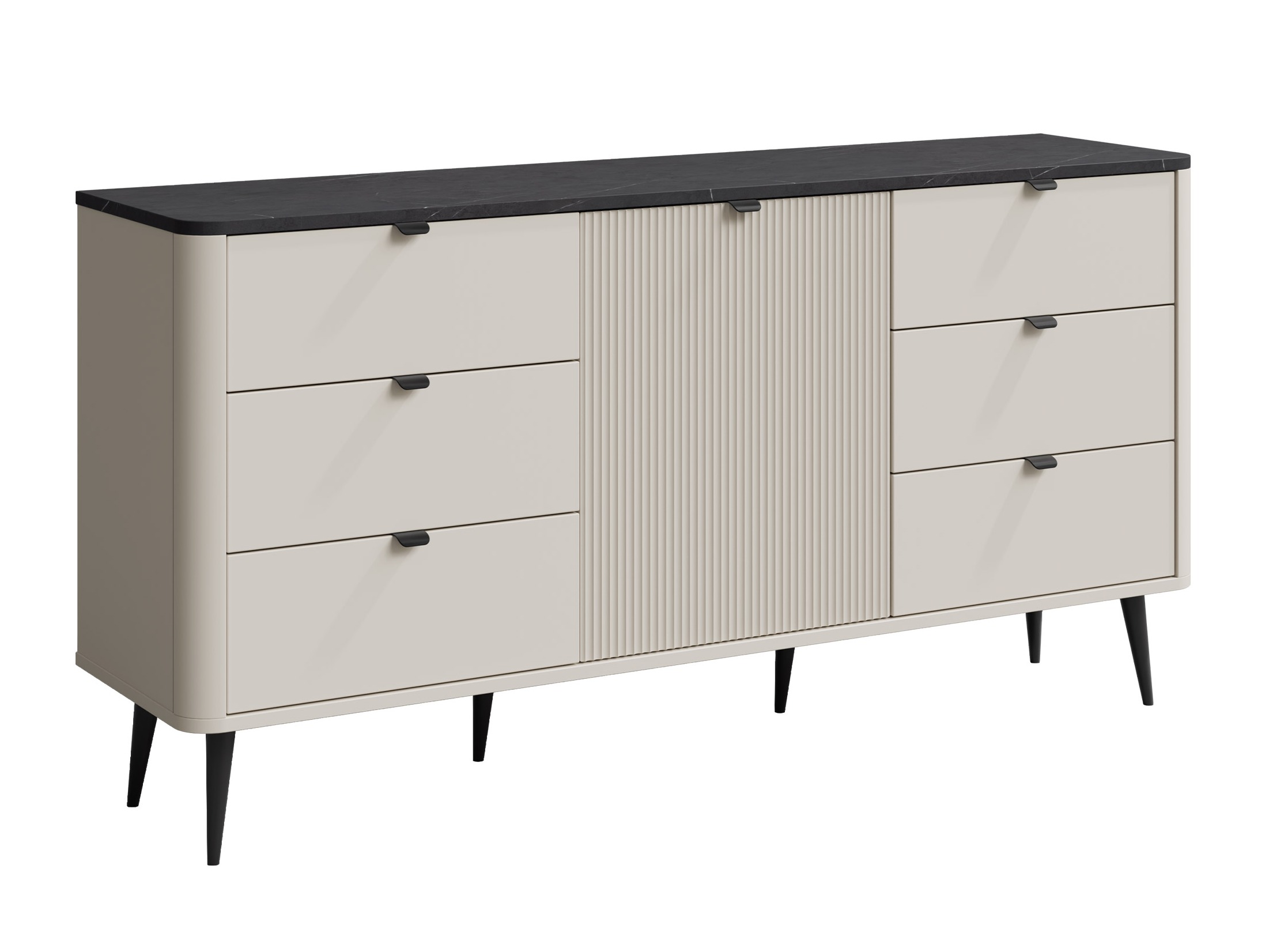 Скрин Lufela 107 (Кашмир + Сив мрамор)