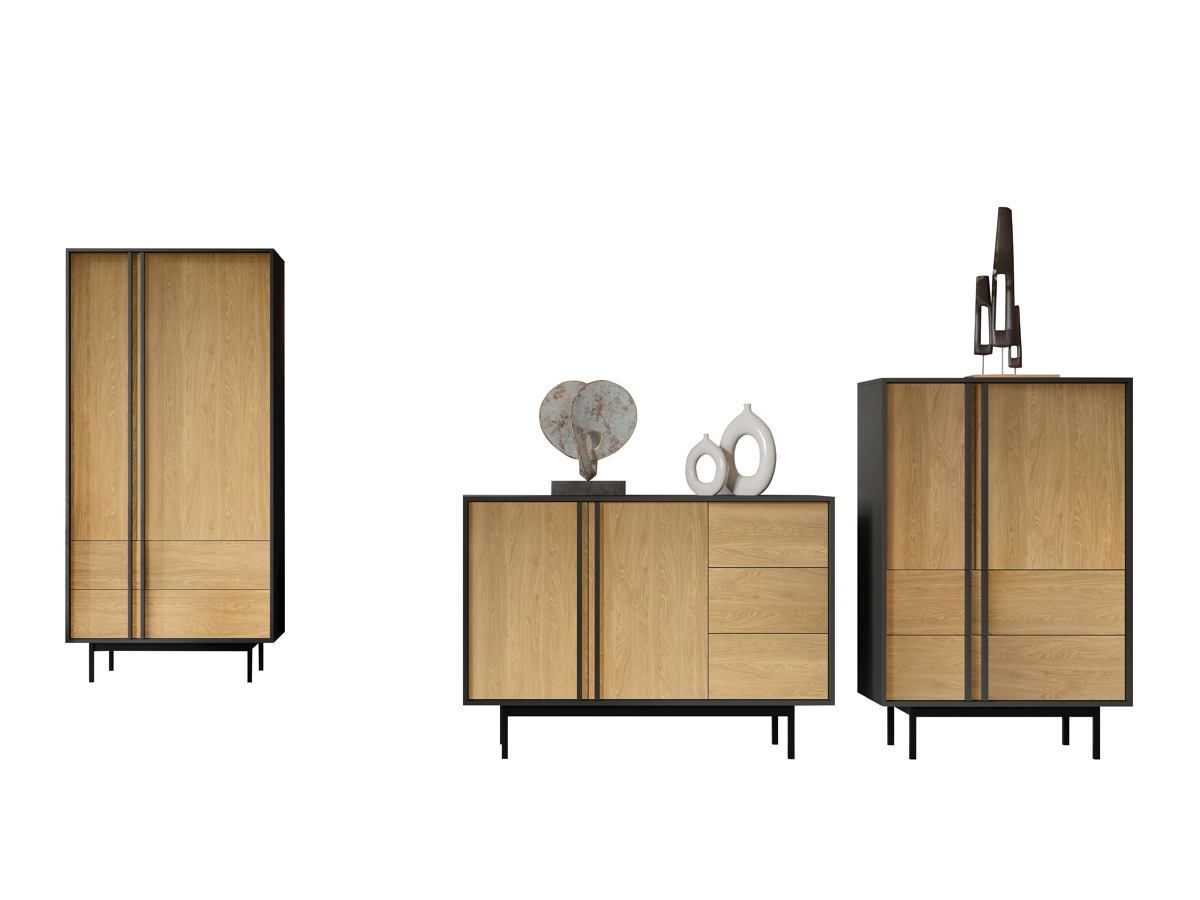 Комплект за хол Levali 116 (Дъб)