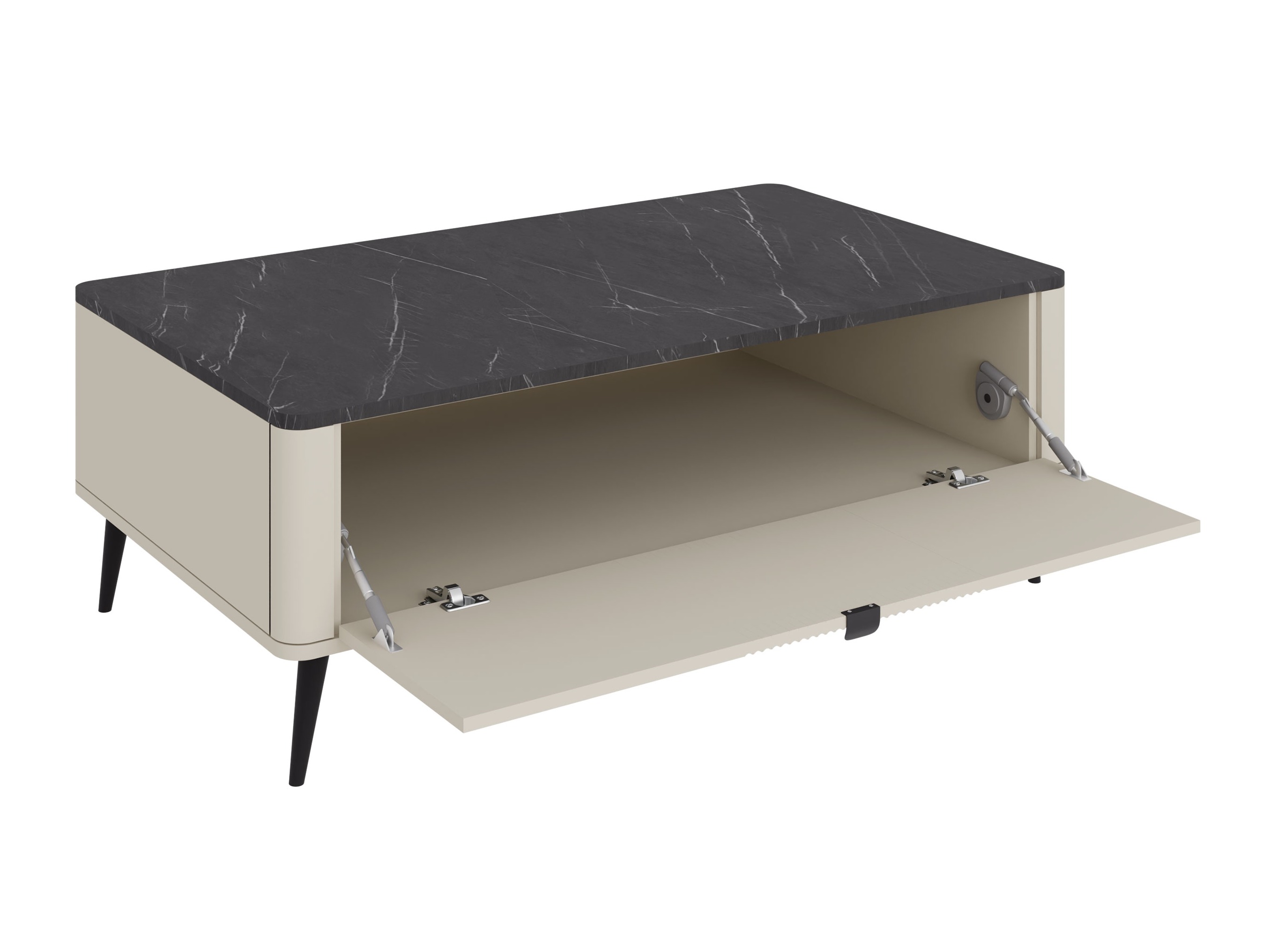 Масичка за кафе Lufela 115 (Кашмир + Орех)