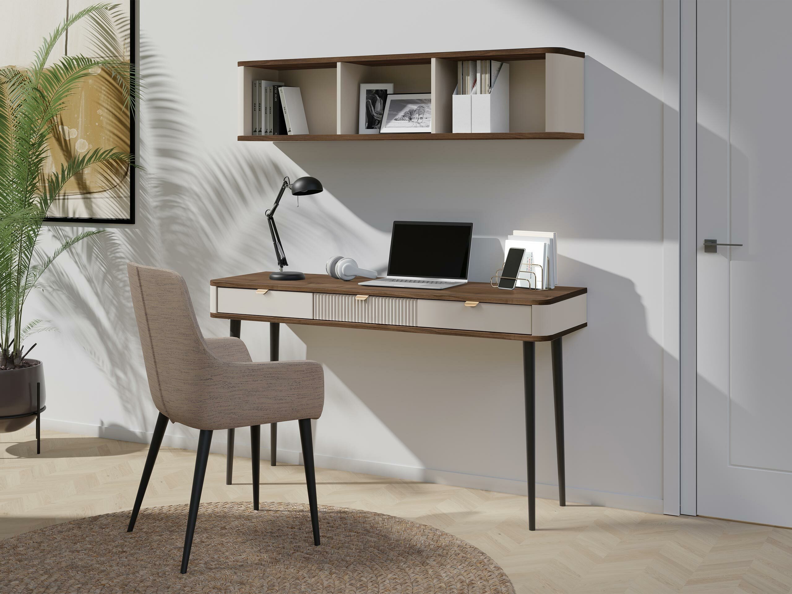 Офис бюро Lufela 114 (Кашмир + Сив мрамор)