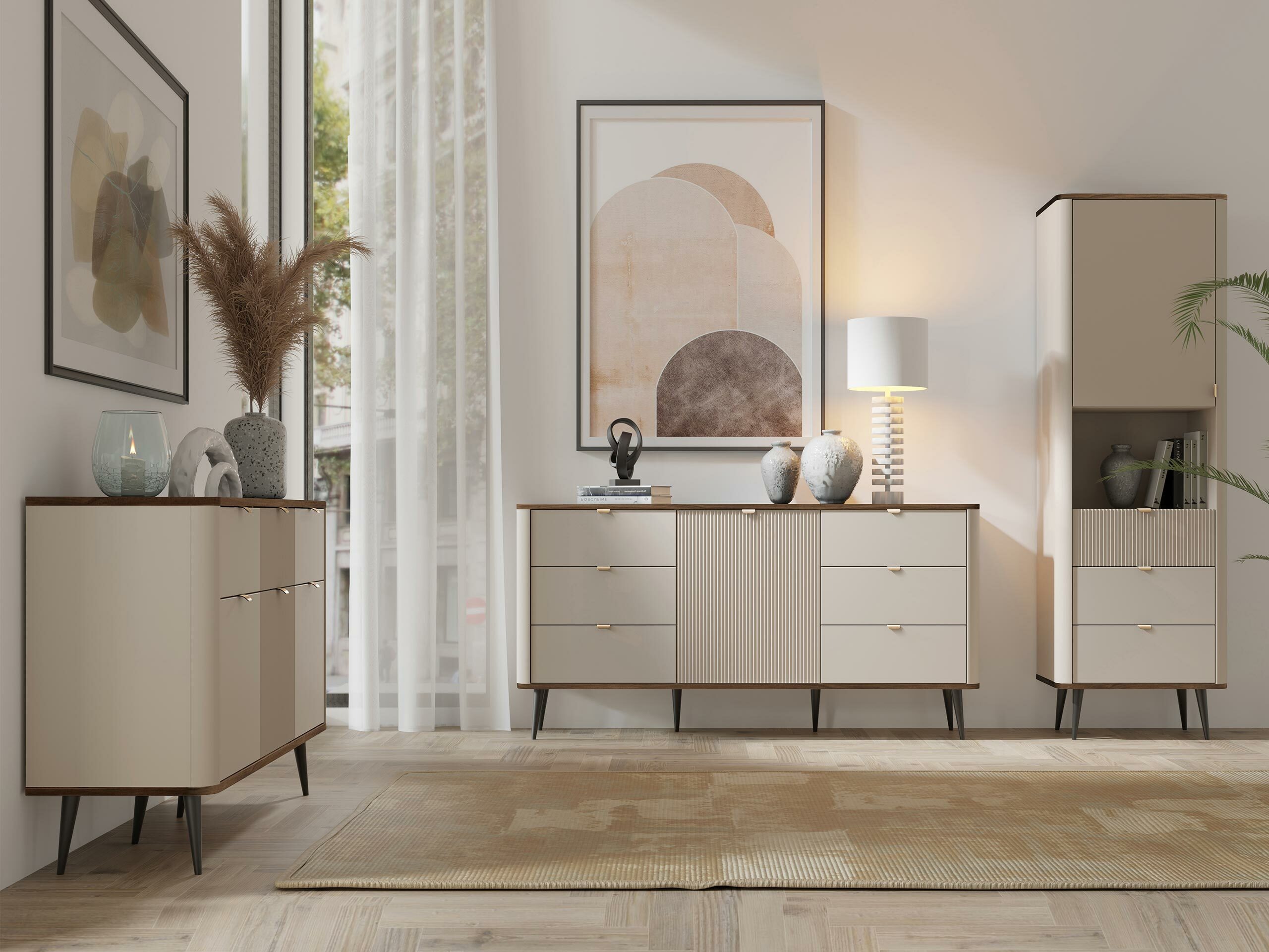 Скрин Lufela 109 (Кашмир + Орех)