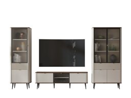 Комплект за хол Lufela 121 (Кашмир + Орех)