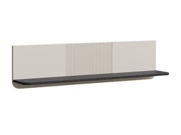 Стенна етажерка Lufela 118 (Кашмир + Сив мрамор)
