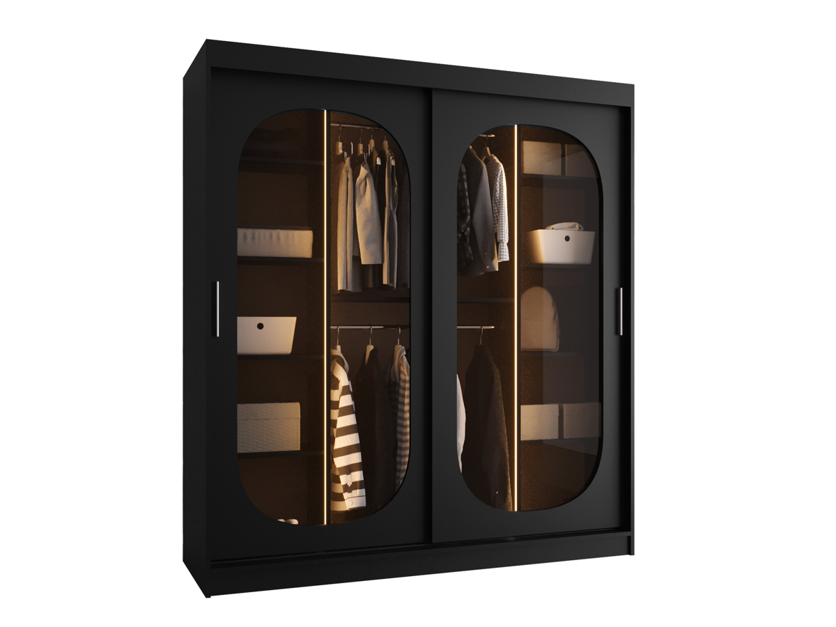 Гардероб Hartford 520 (Черен)