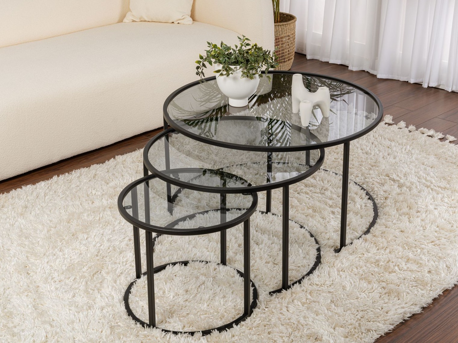 Комплект масички за кафе Novato 120 (Черен)