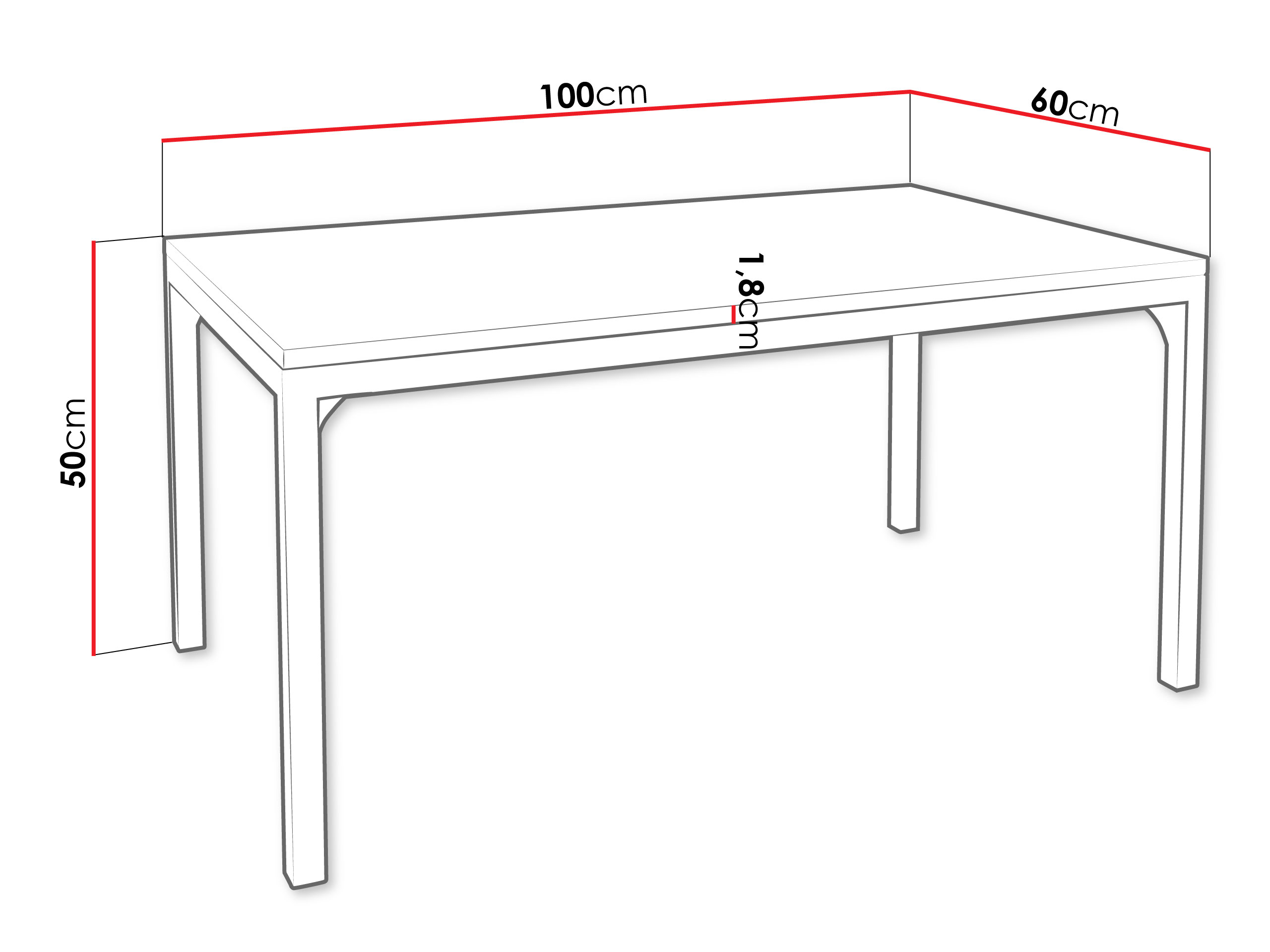 Масичка за кафе Oswego 138 (Орех + Черен)