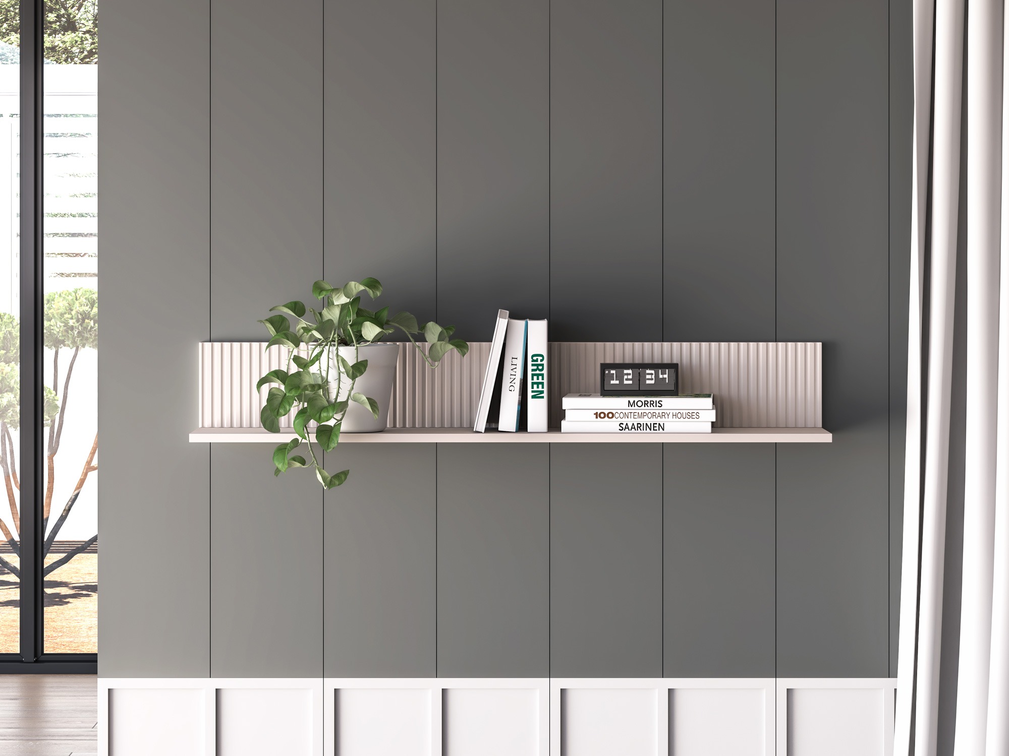 Стенна етажерка Vircalu 107