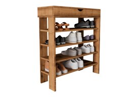 Етажерка за обувки Kailua 2519 (Орех)