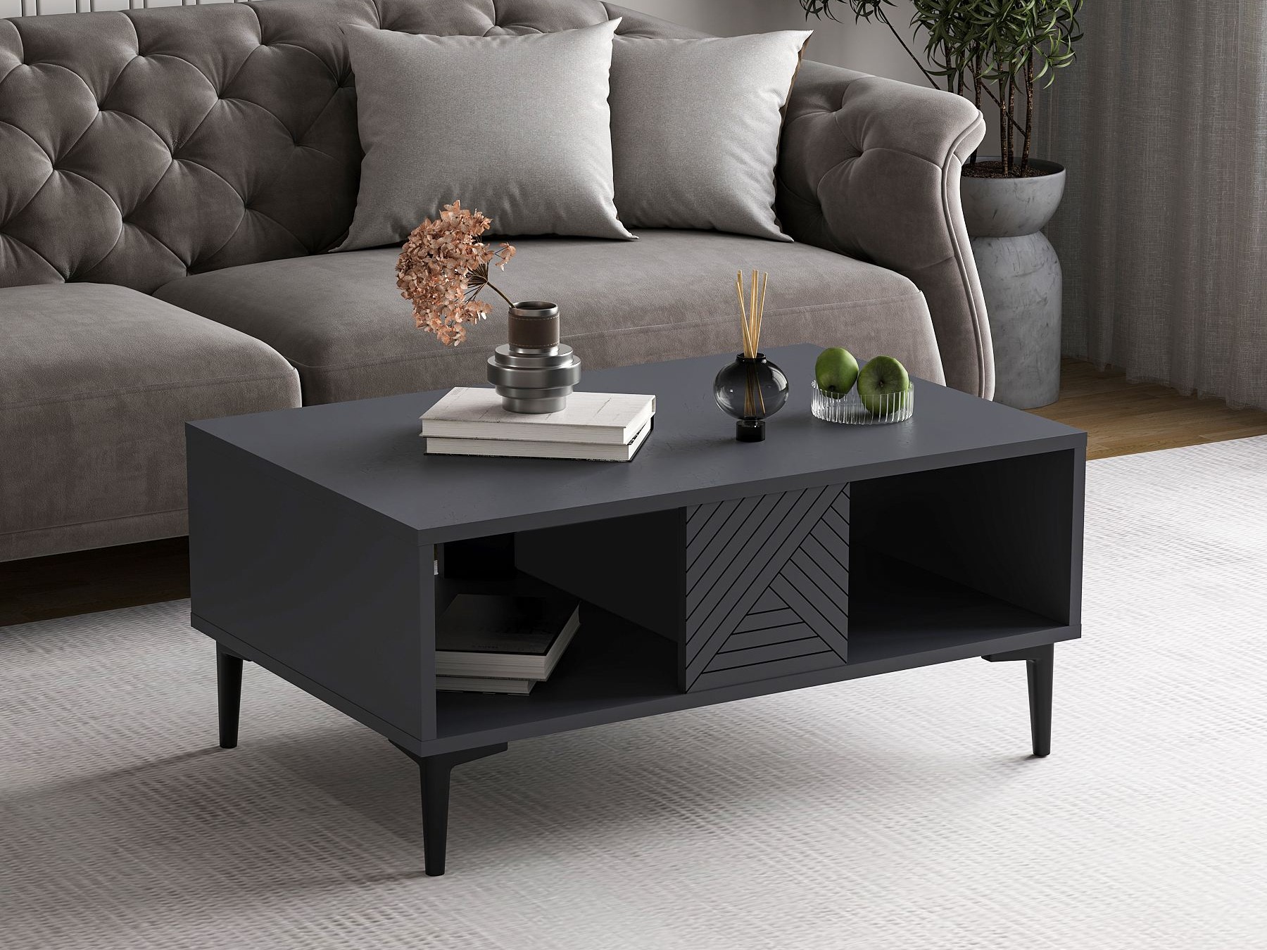 Масичка за кафе Kailua 2537 (Антрацит)