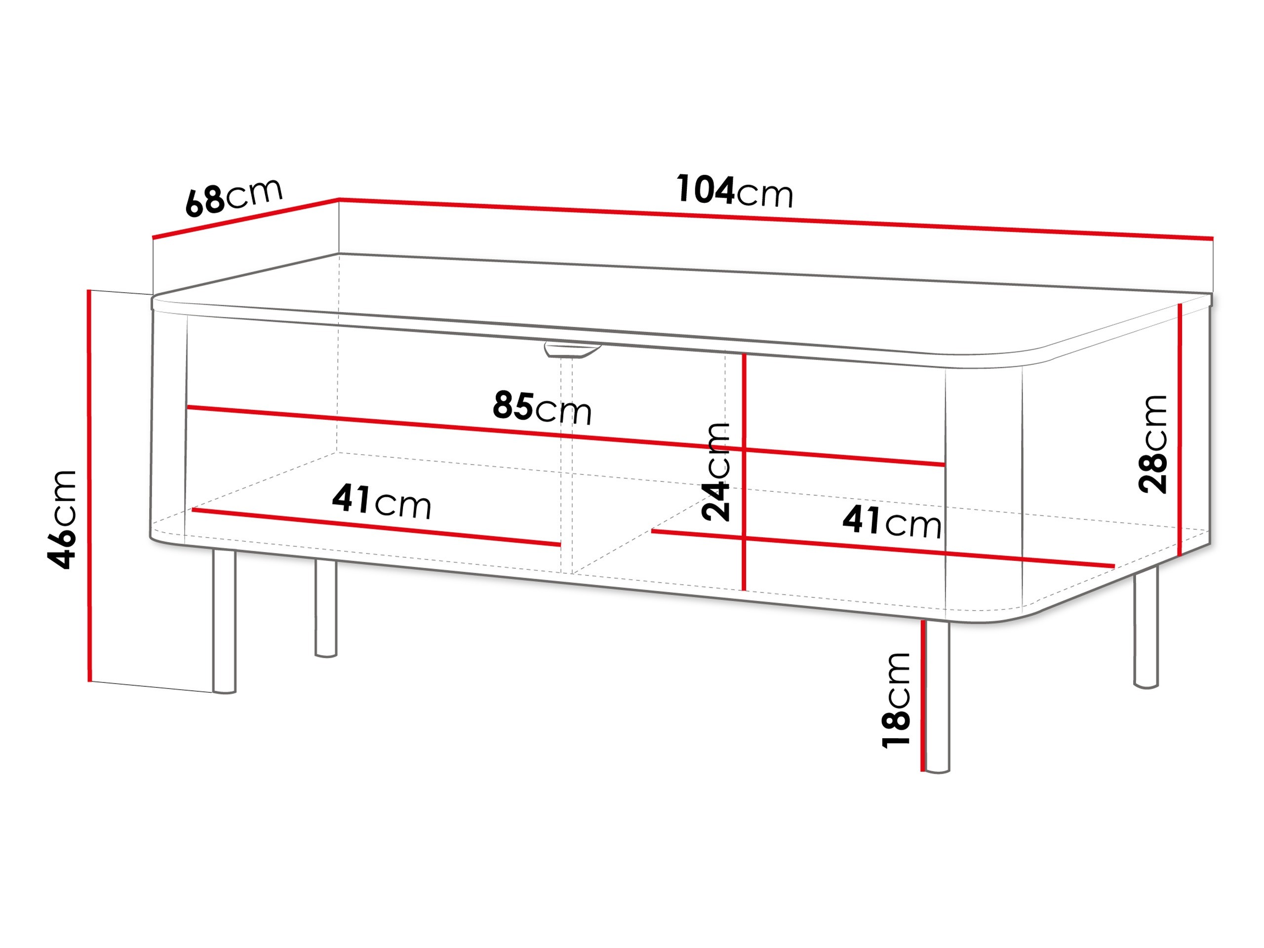 Масичка за кафе Tebeni 103
