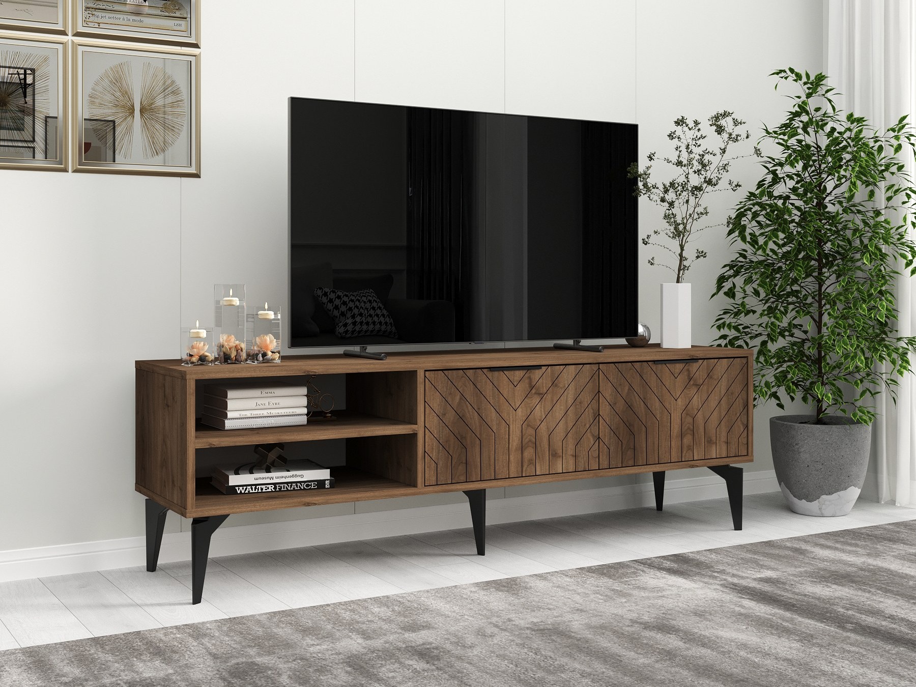 ТВ шкаф Kailua 2538 (Орех)