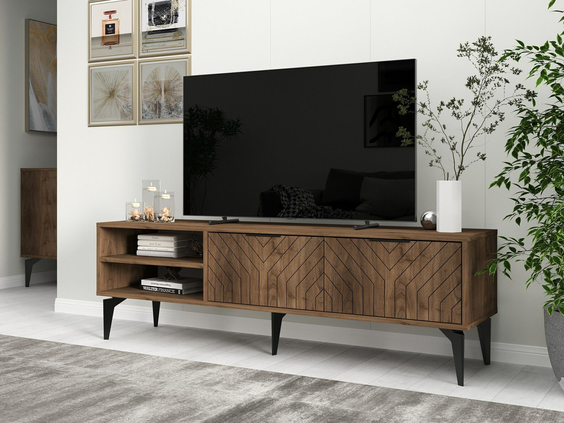 ТВ шкаф Kailua 2538 (Орех)