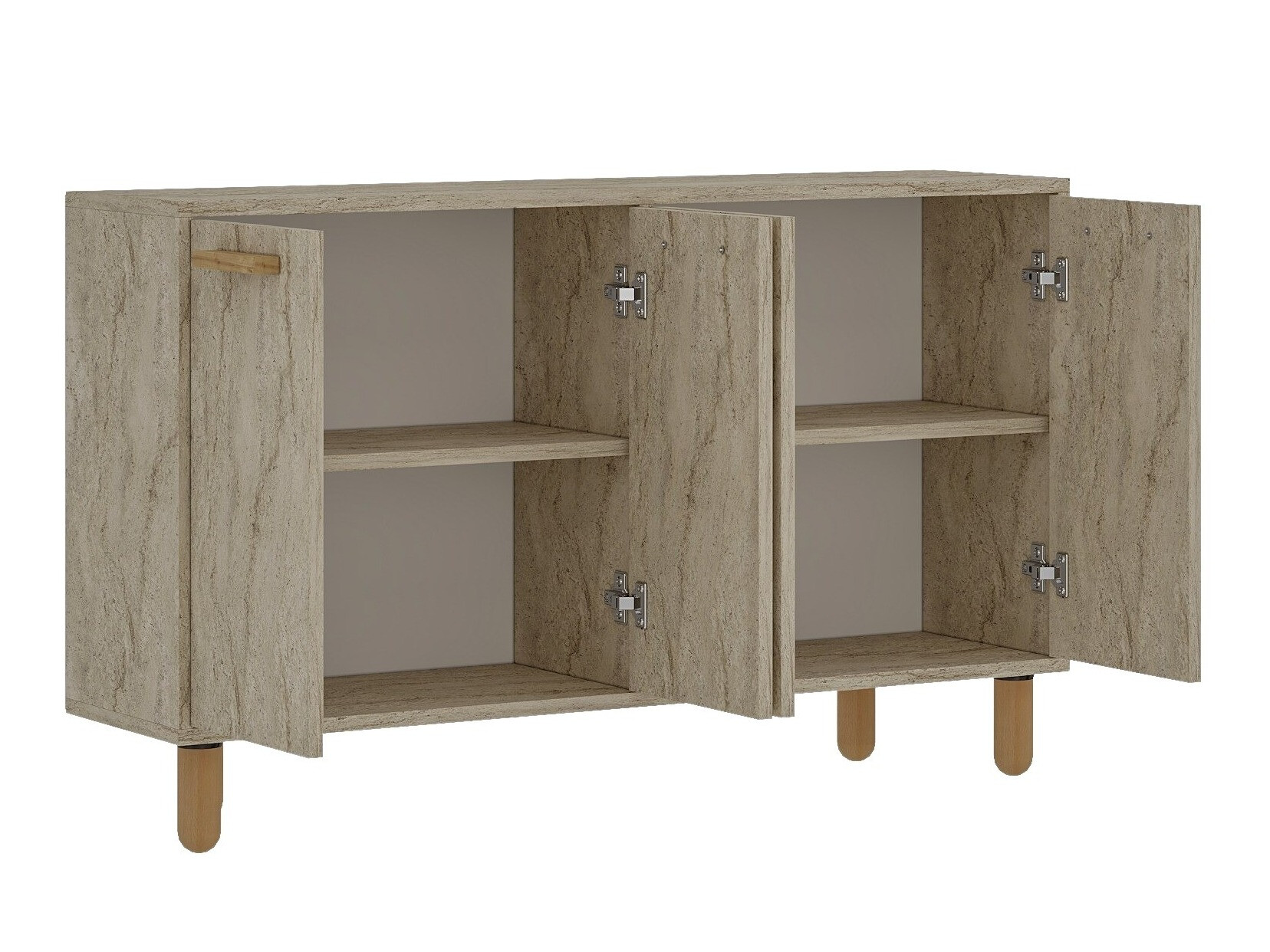 Шкаф Kailua 2542 (Светлокафяво)