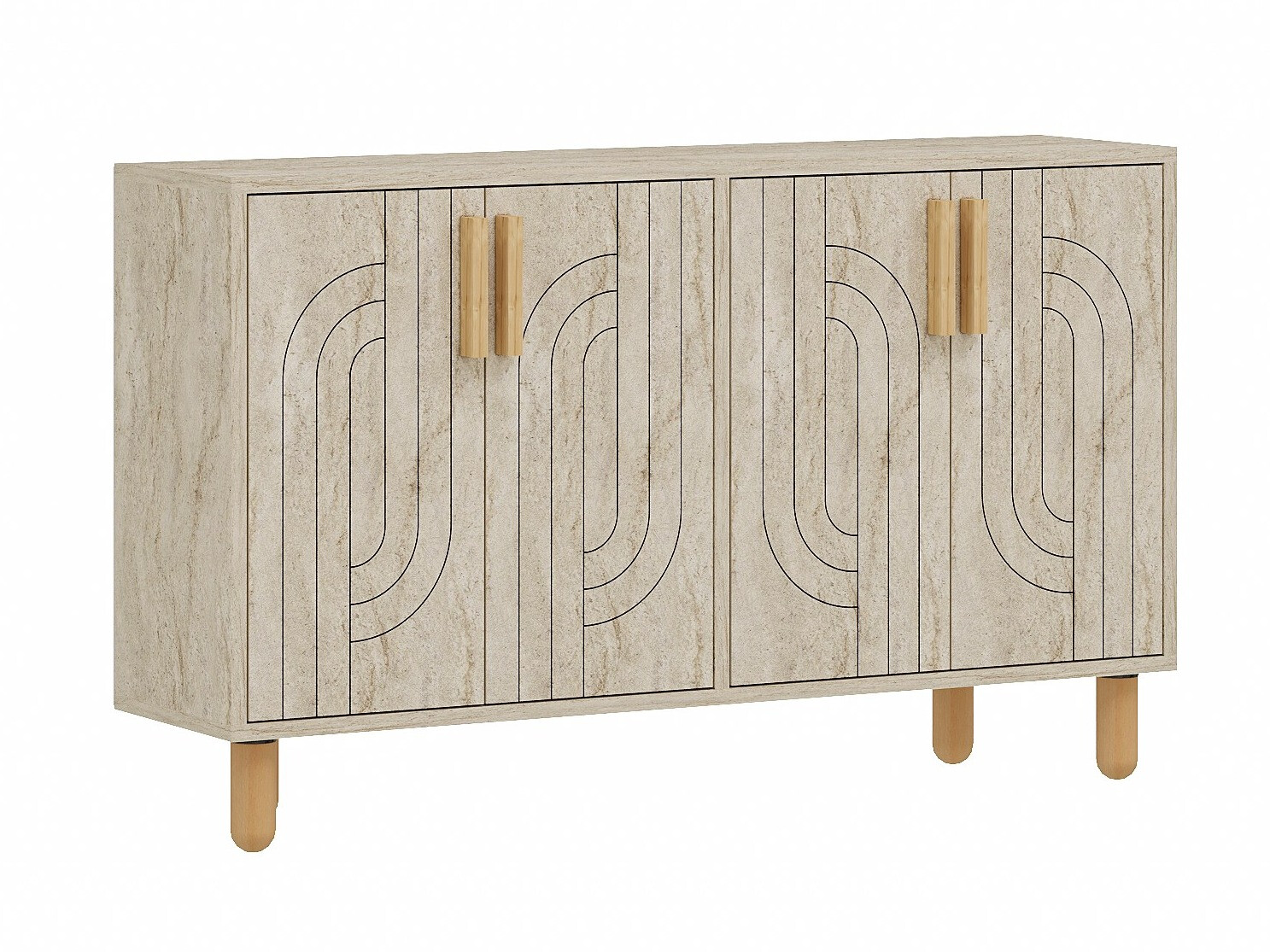 Шкаф Kailua 2544 (Светлокафяво)