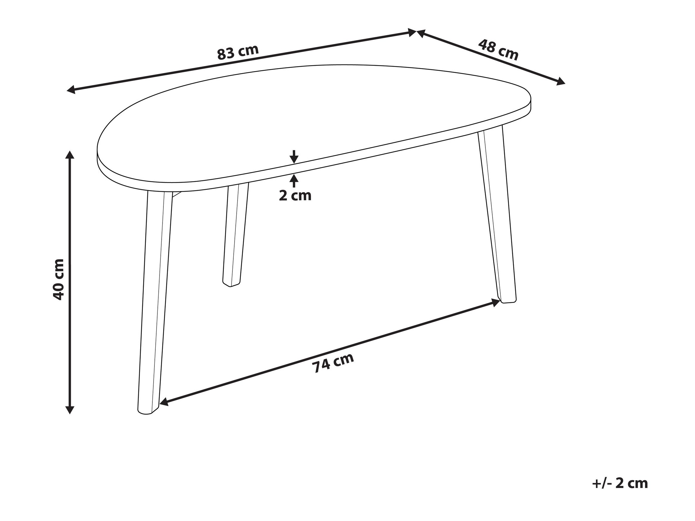 Масичка за кафе Berwyn 2699