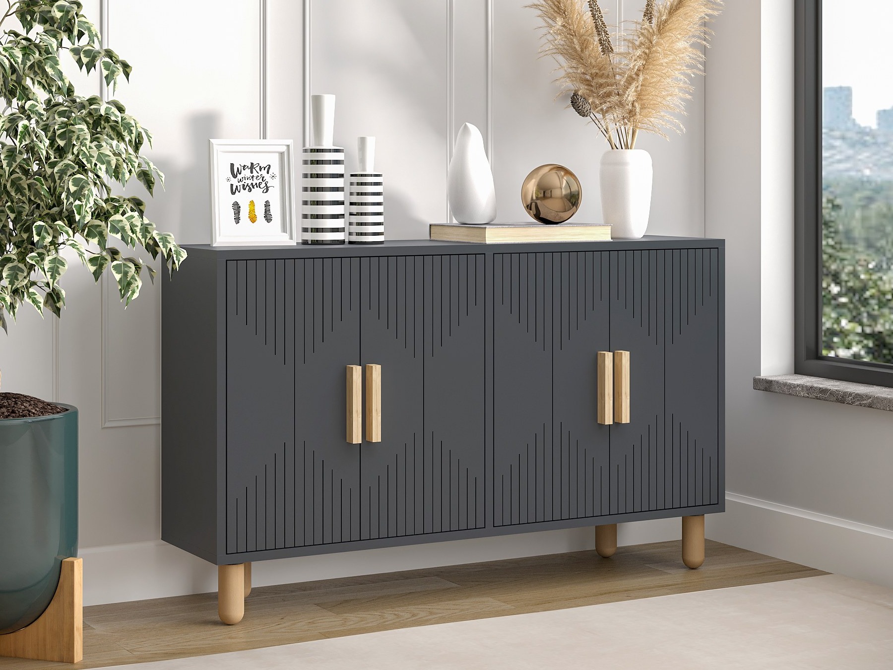 Шкаф Kailua 2546 (Антрацит)