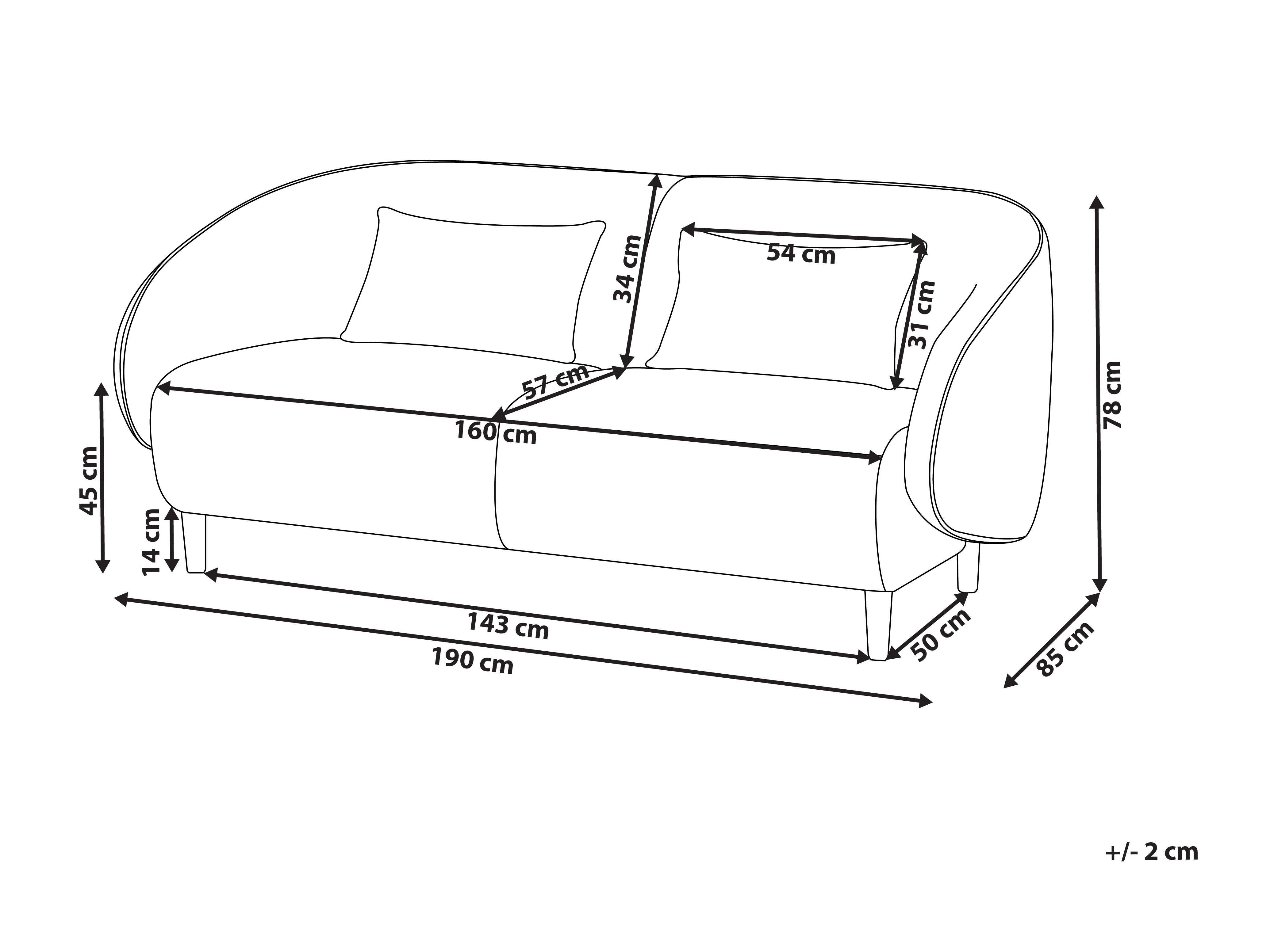 Диван Berwyn 2706 (Светло бежово)
