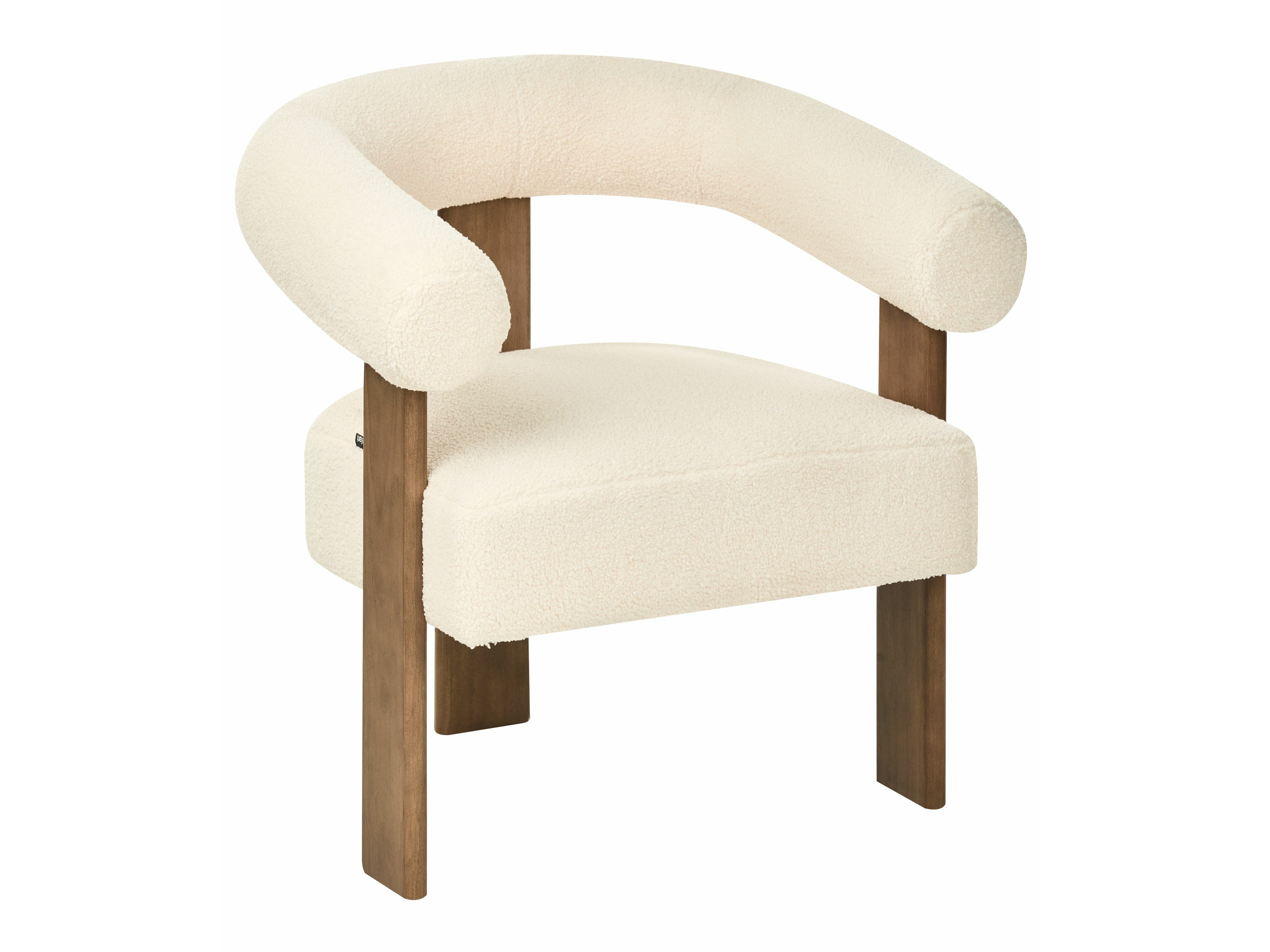 Фотьойл Berwyn 2708 (Бял + Тъмно дърво)