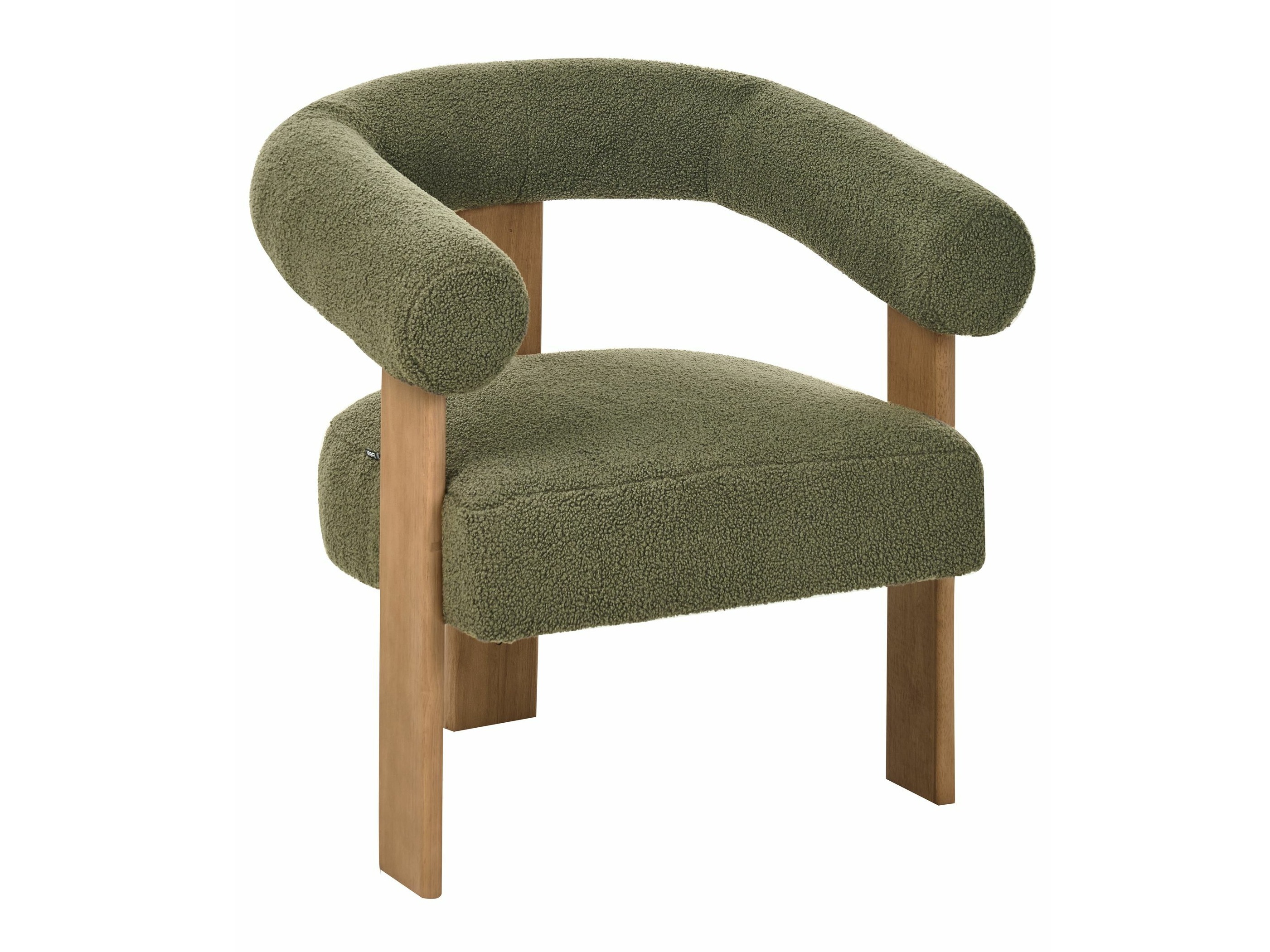 Фотьойл Berwyn 2708 (Зелен + Тъмно дърво)